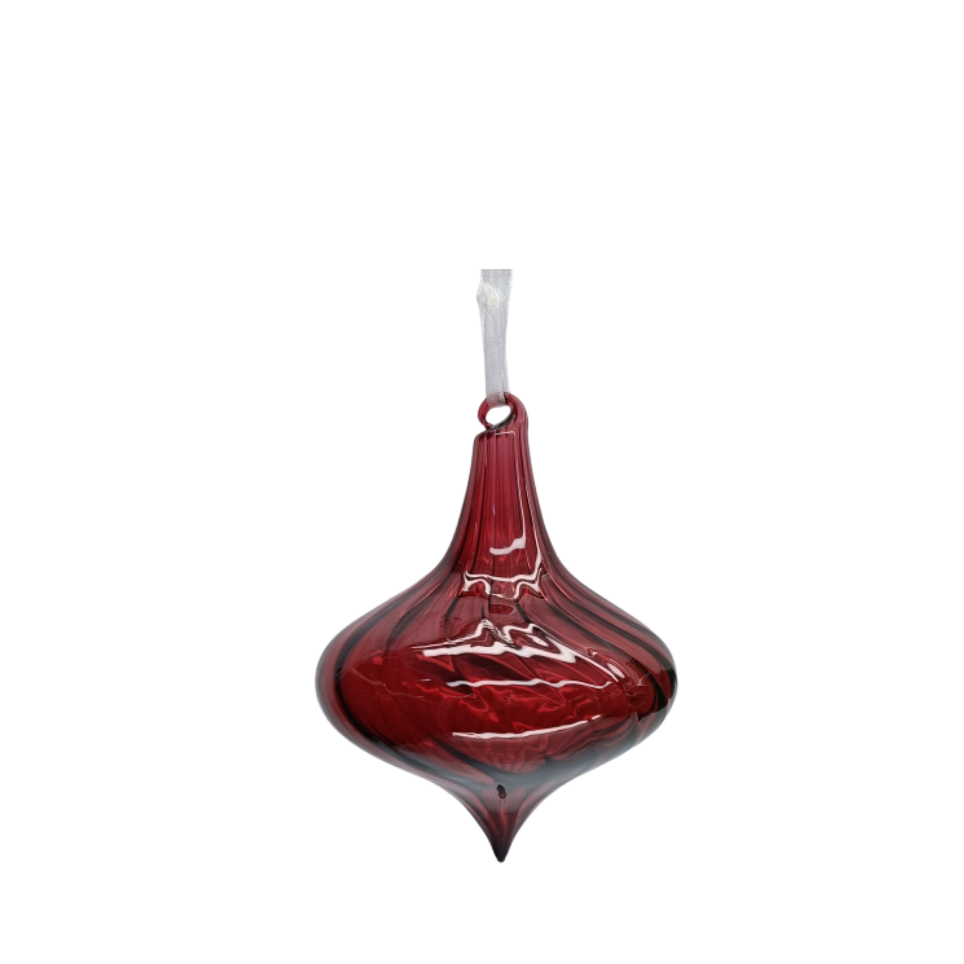Wirbel-Glaskugel 10 cm