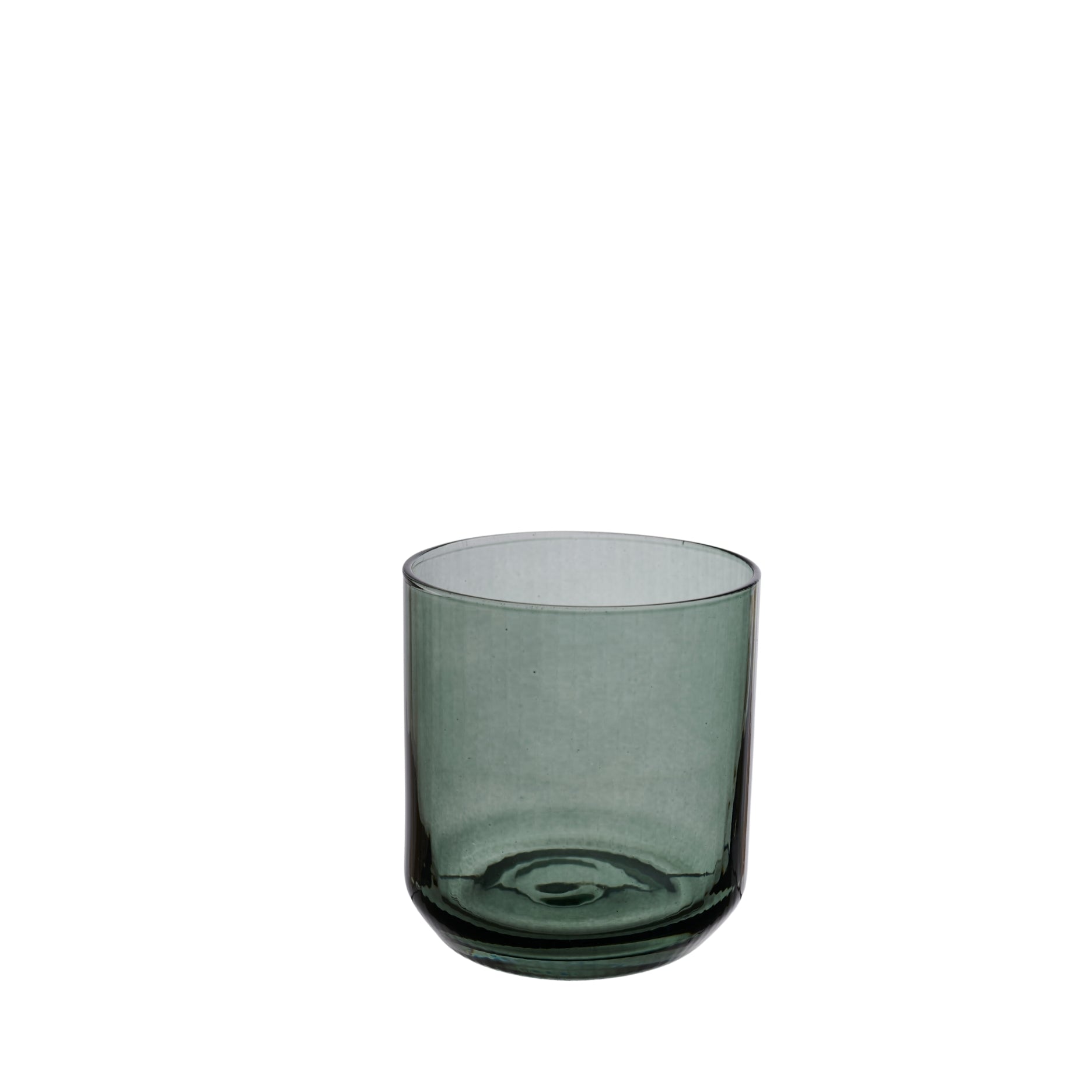 Ribbed Glas-Teelichthalter