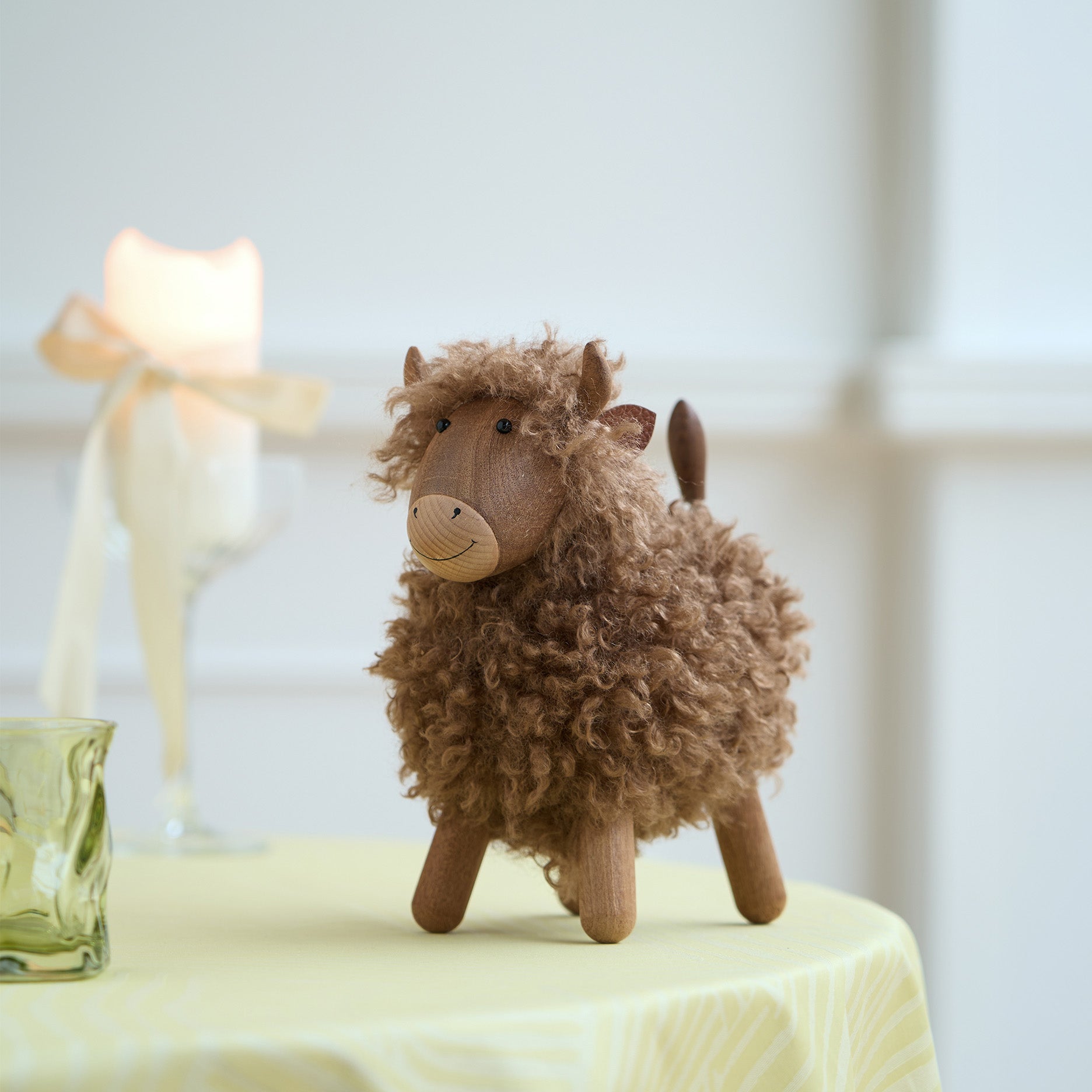 Yak Holzfigur