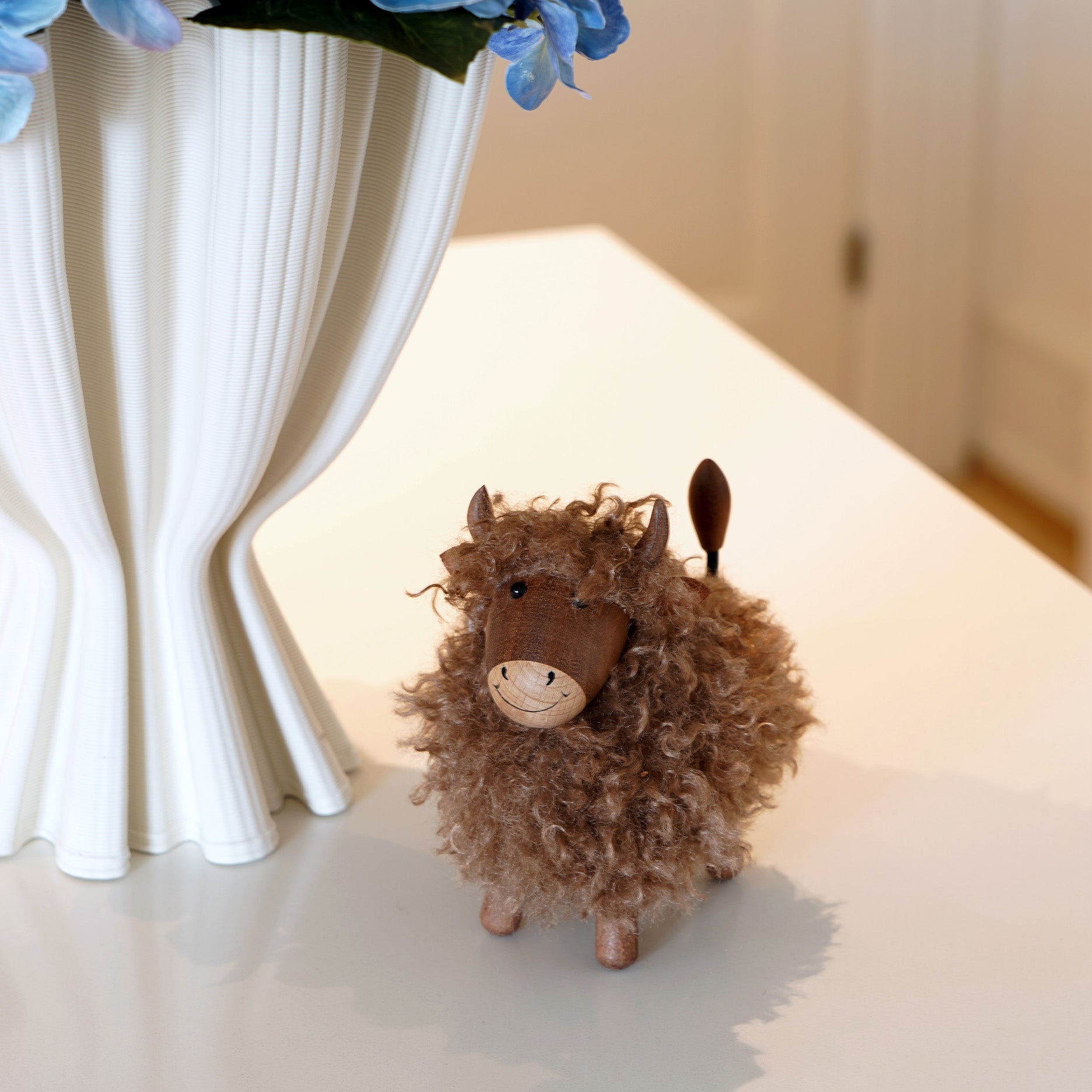 Yak Holzfigur