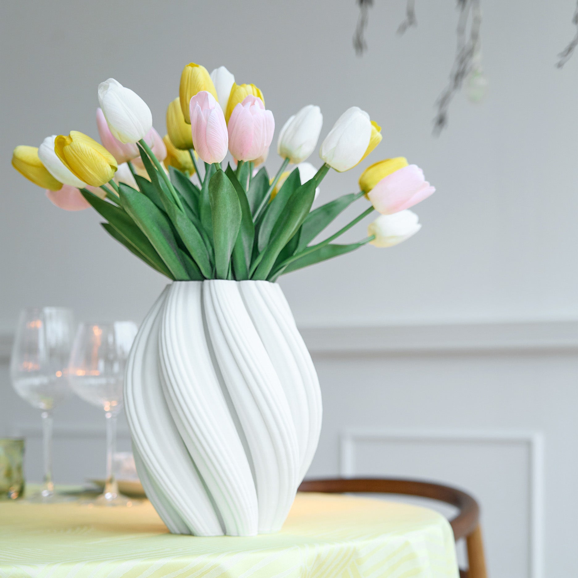 Künstliche Tulpe 9 Stk. - Real Touch