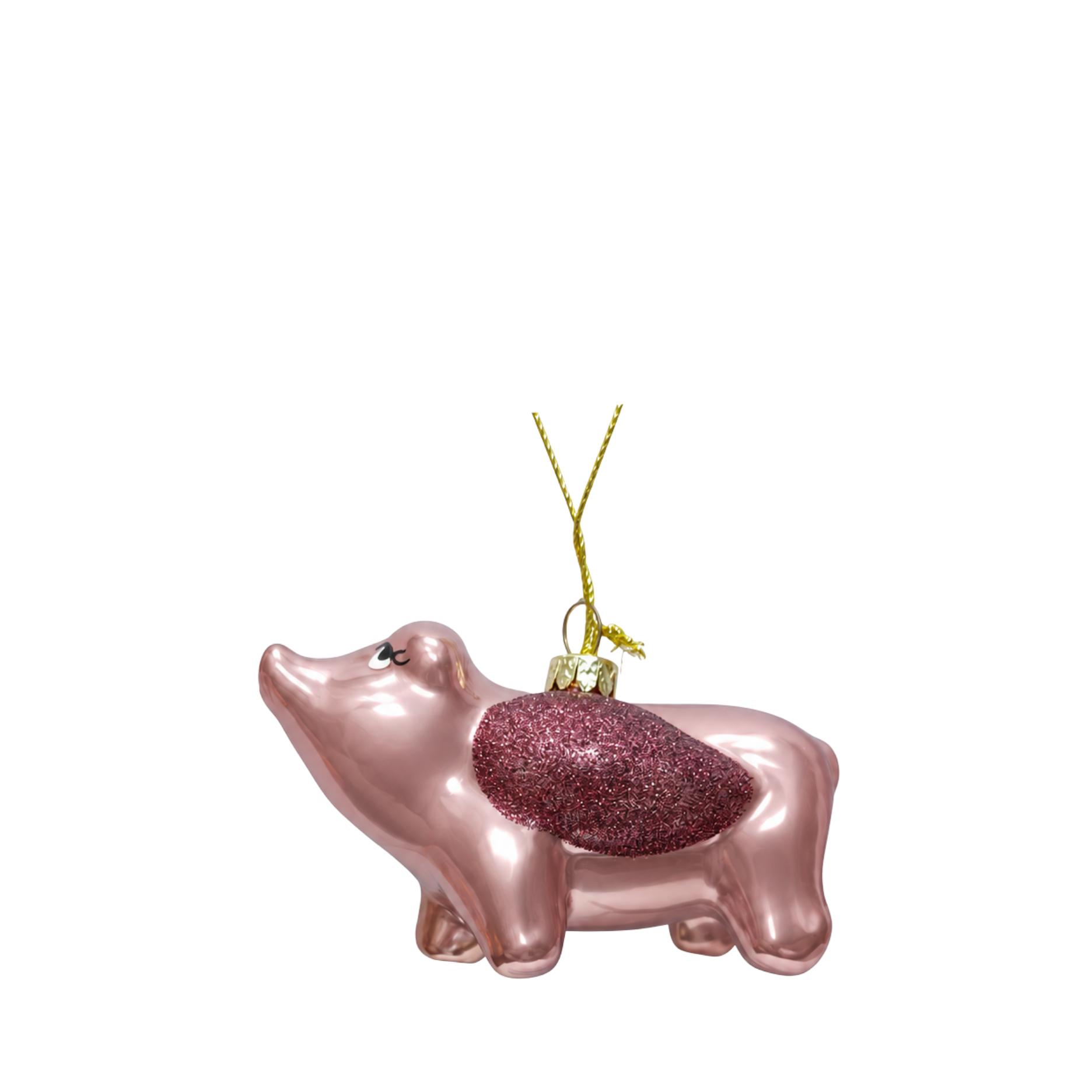 Schweine-Weihnachtskugel