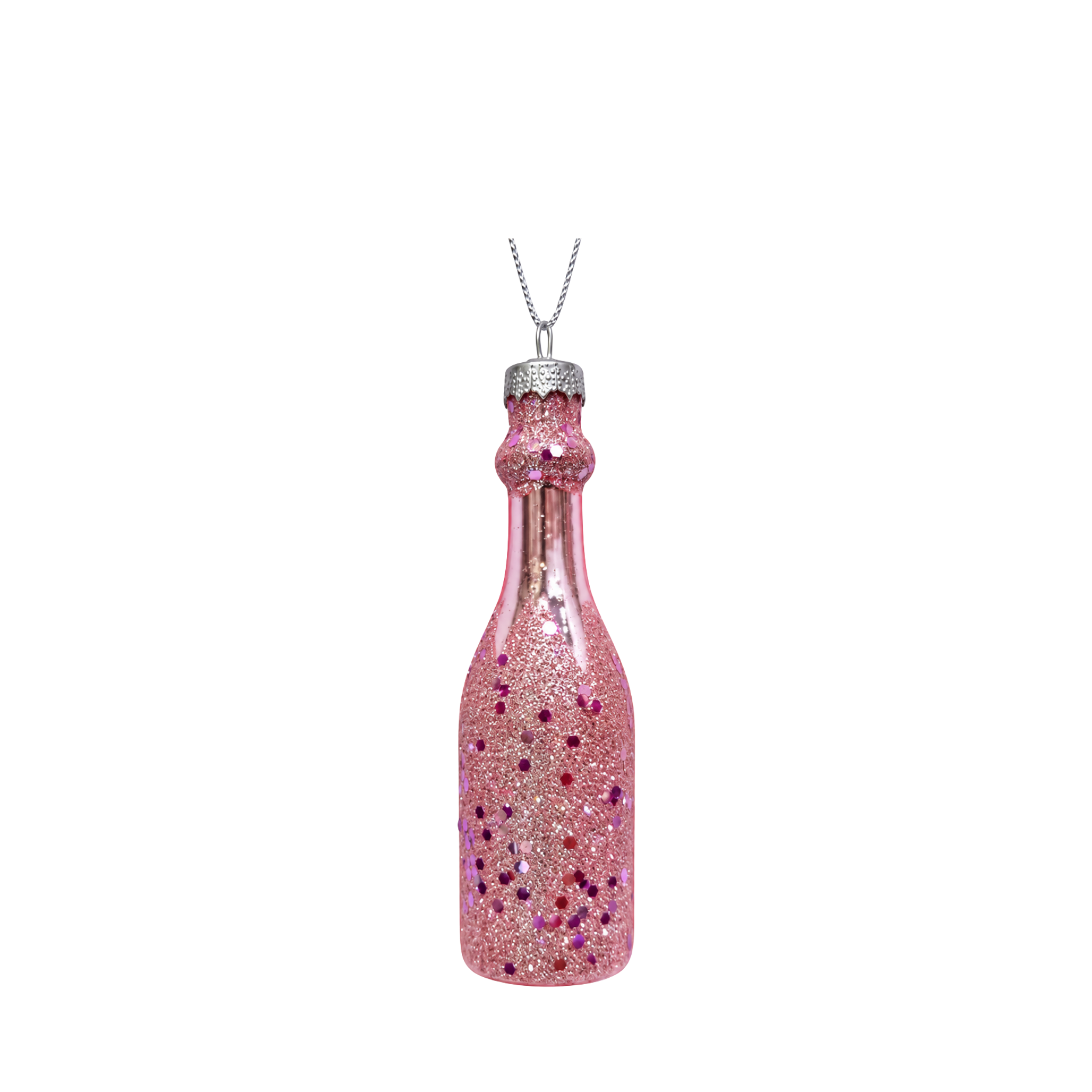 Champagner-Weihnachtskugel