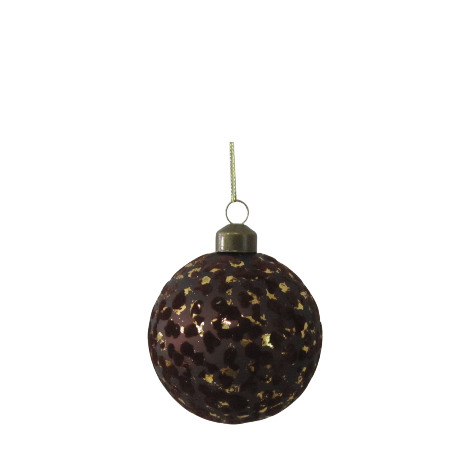 Weihnachtskugel mit Punkten