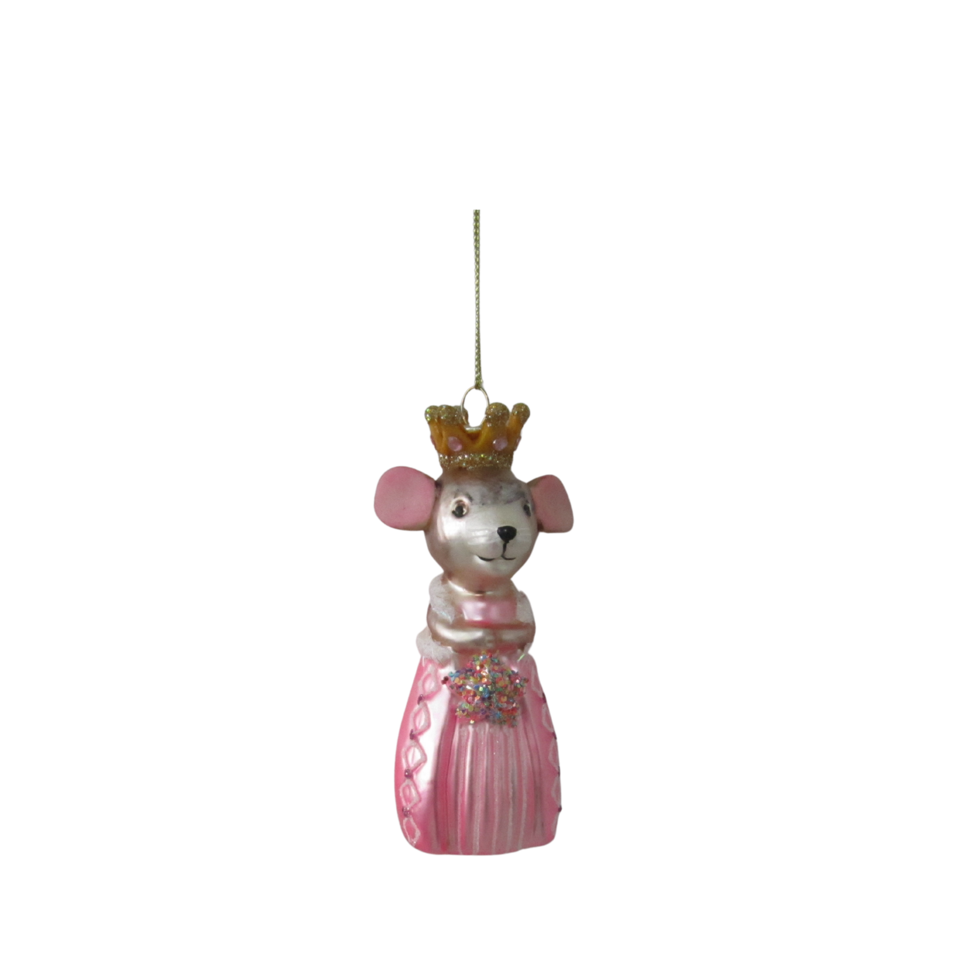 Mäuseprinzessin Weihnachtsanhänger