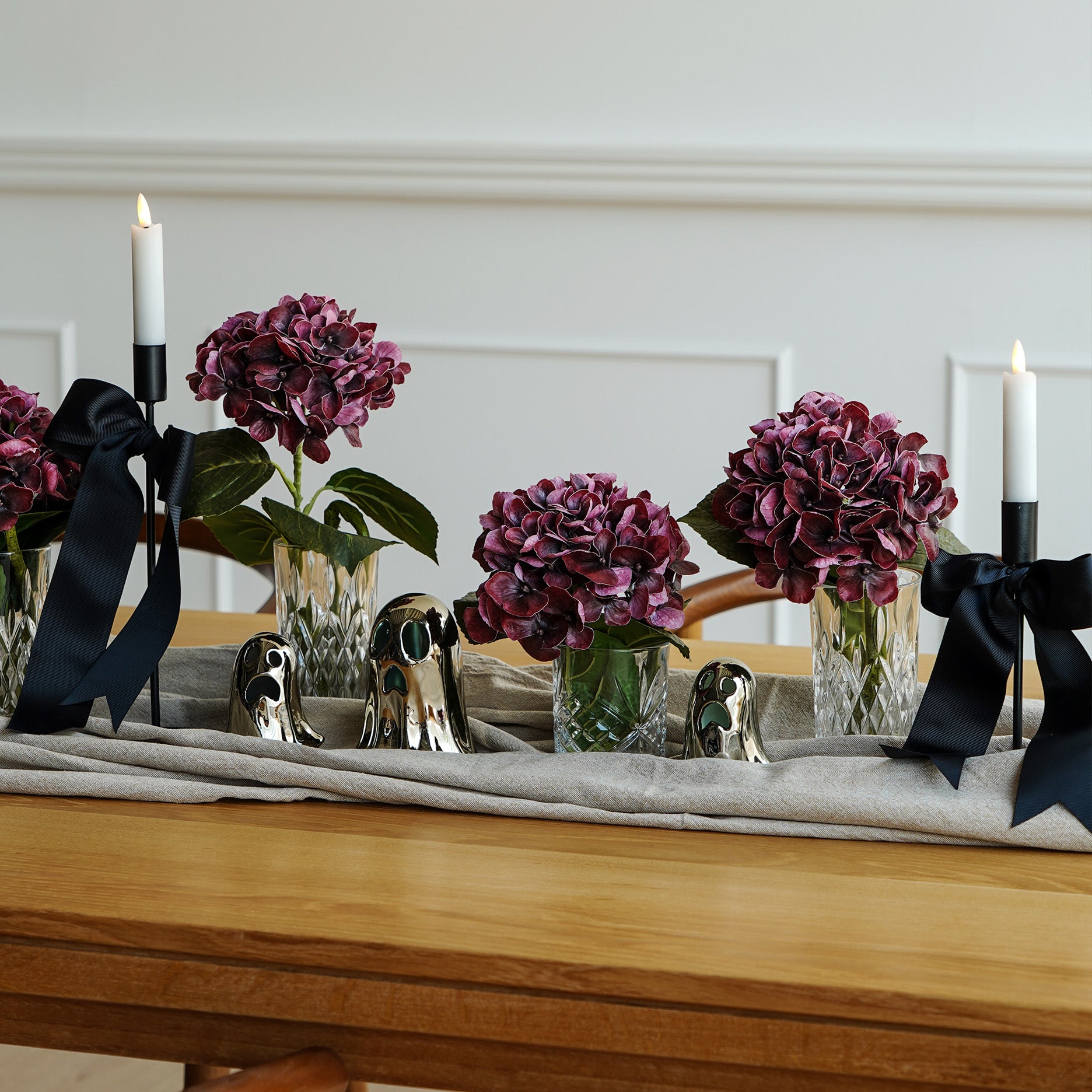 Geister mit LED-Beleuchtung - Set