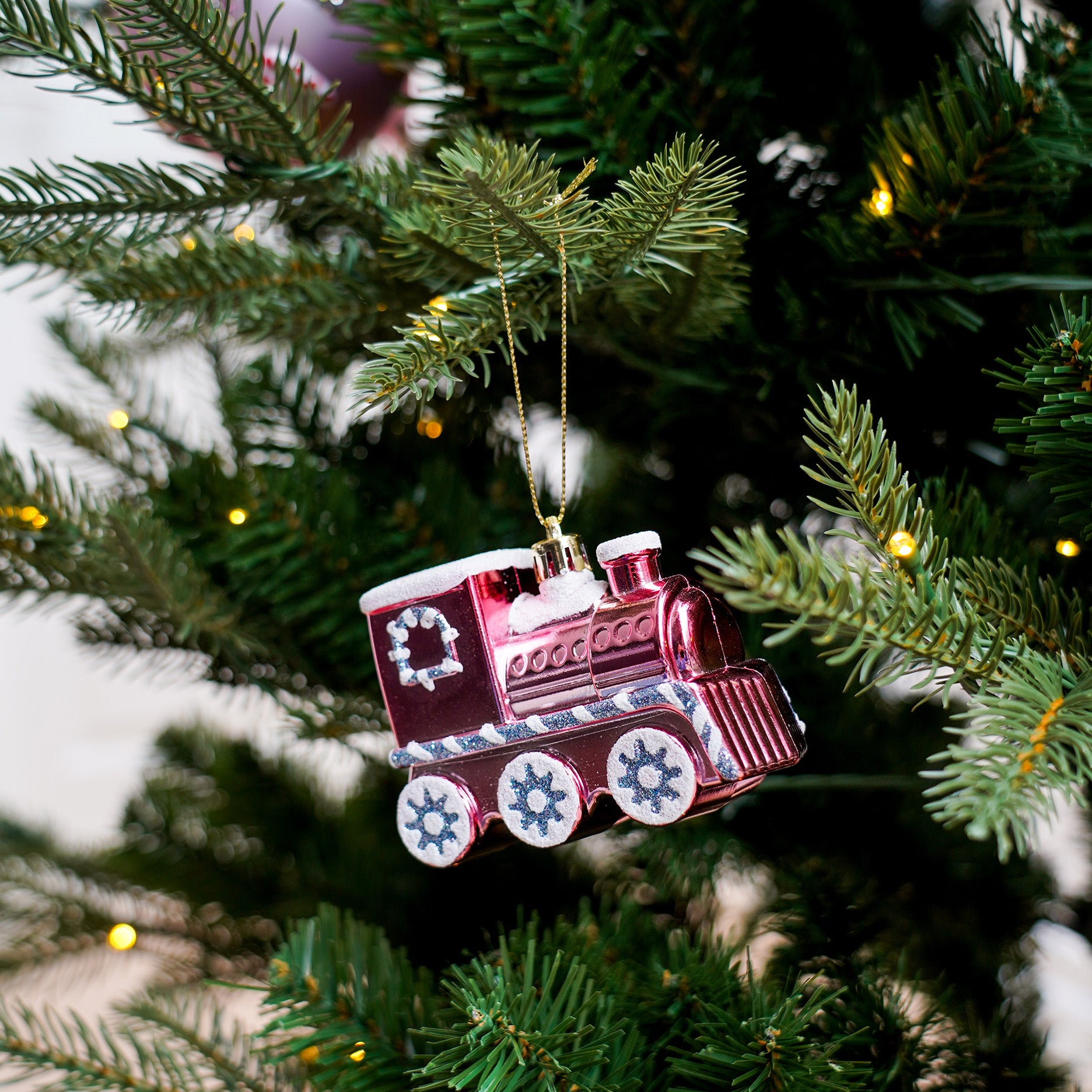 Weihnachtszug-Hängedeko