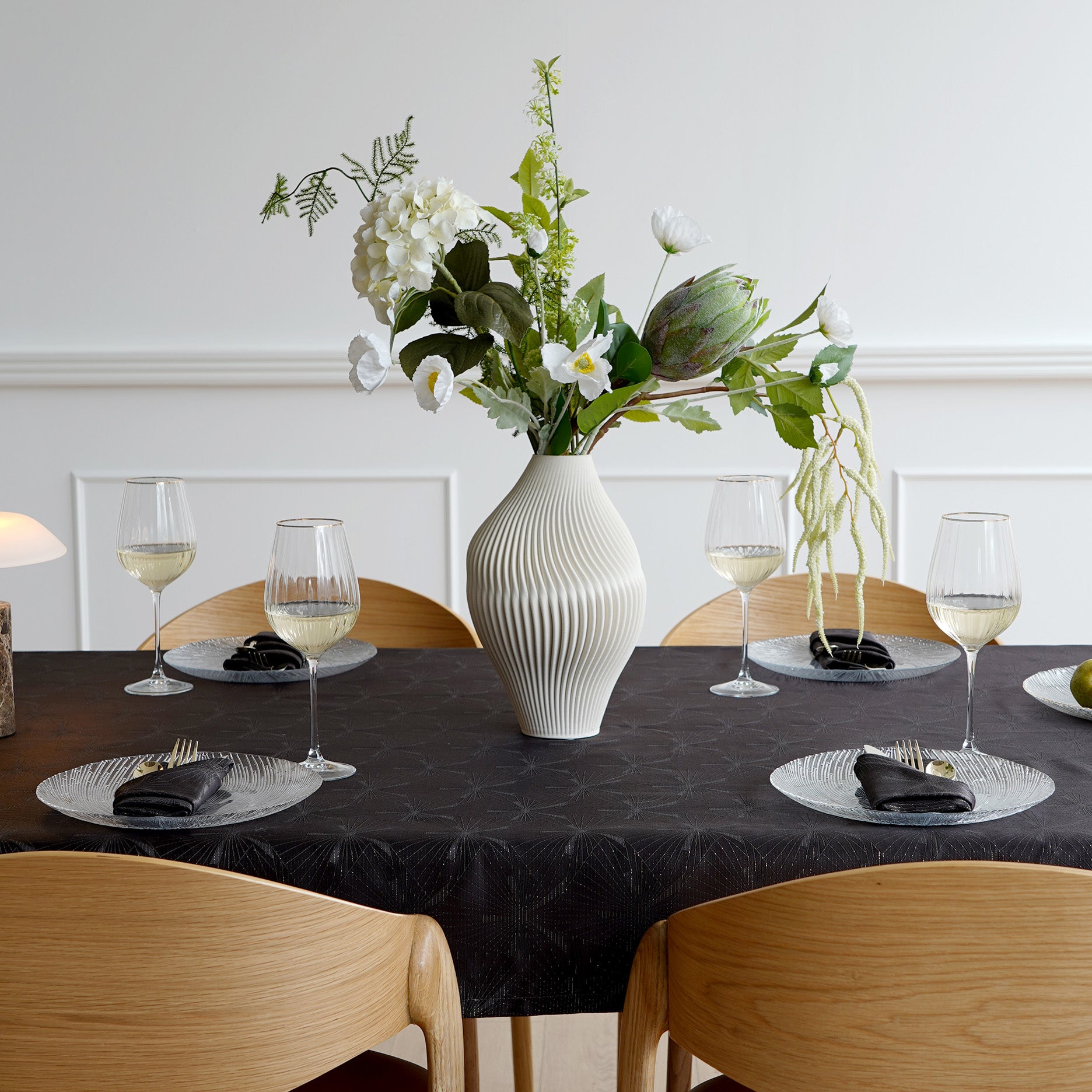 Strøm 3D Keramikvase - M