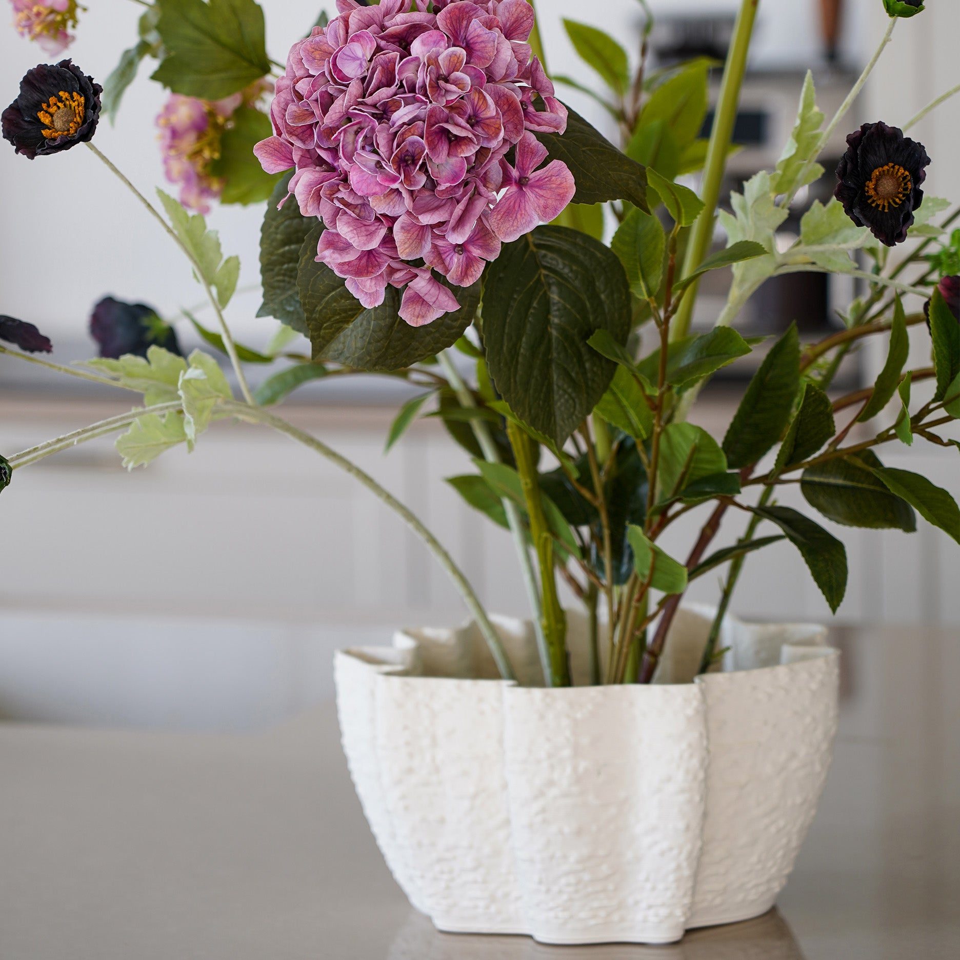 3D-keramisk Blomstskål
