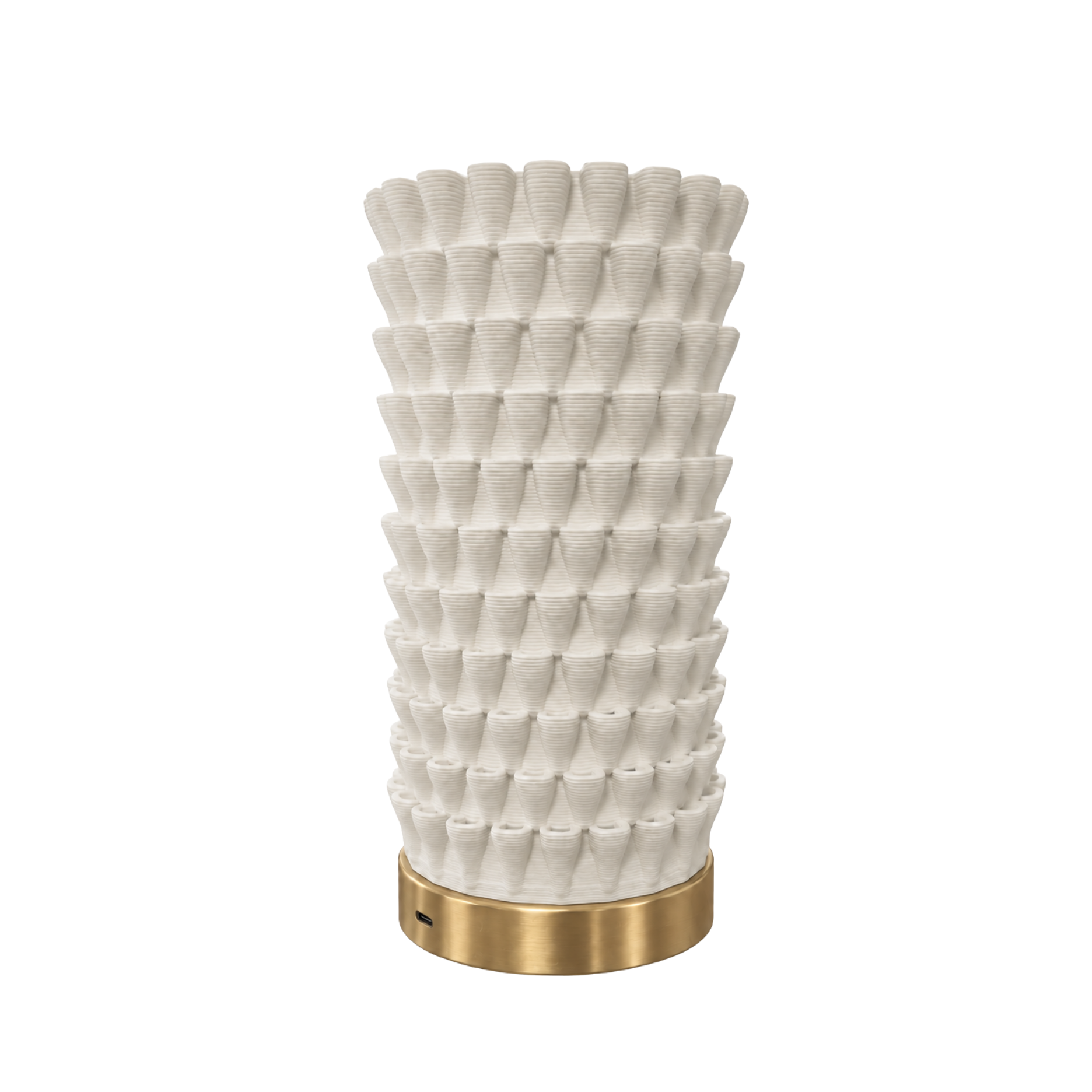 Frost 3D-printet LED Lampe