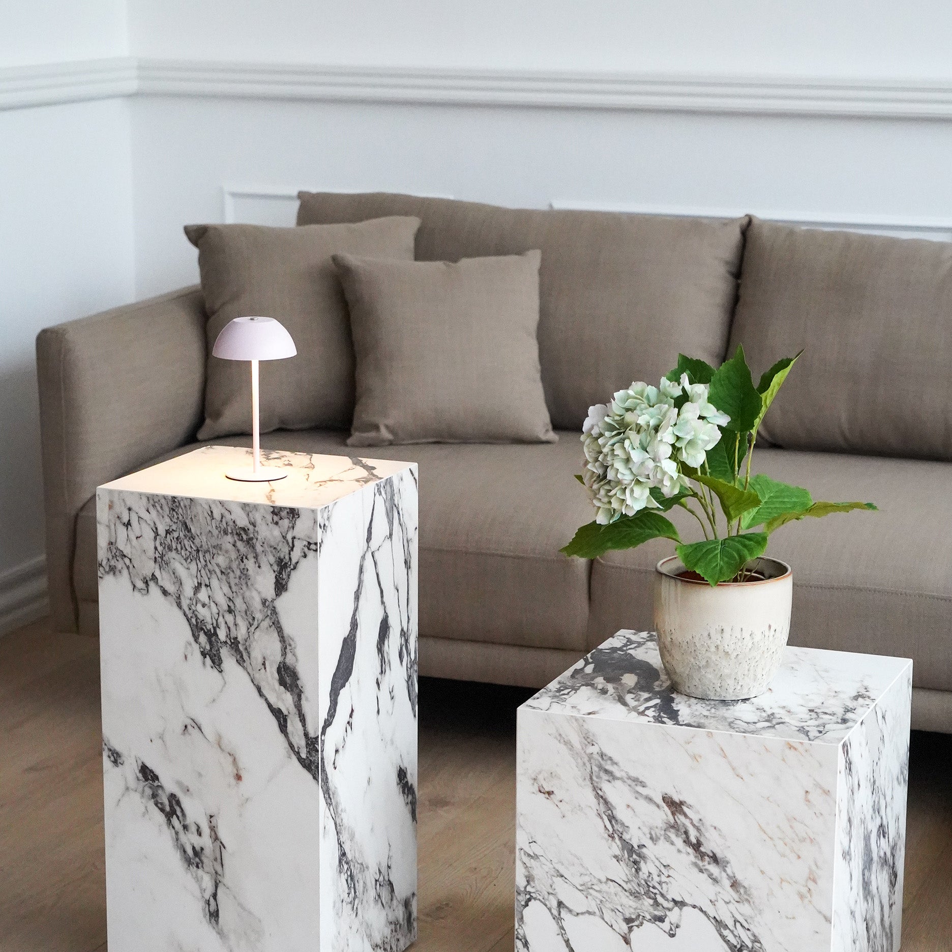 Realtouch hortensia i potte H40