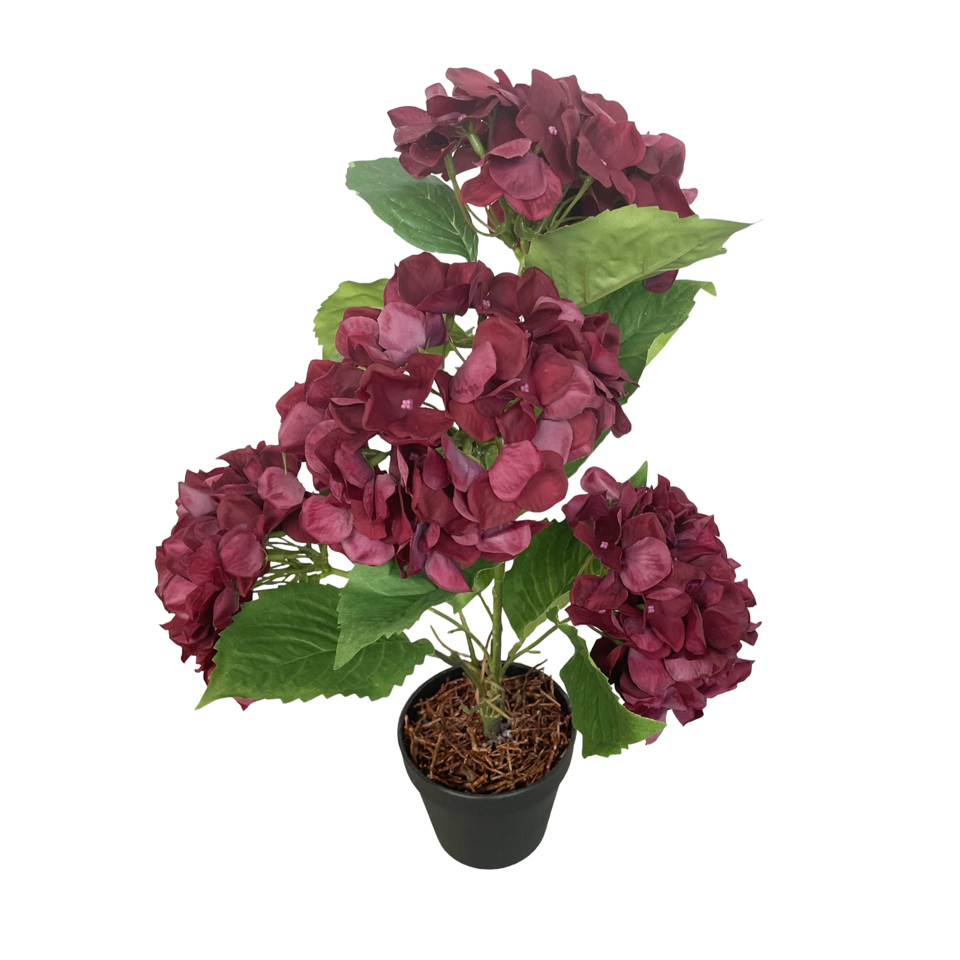 Realtouch Hortensie im Topf - H48 cm
