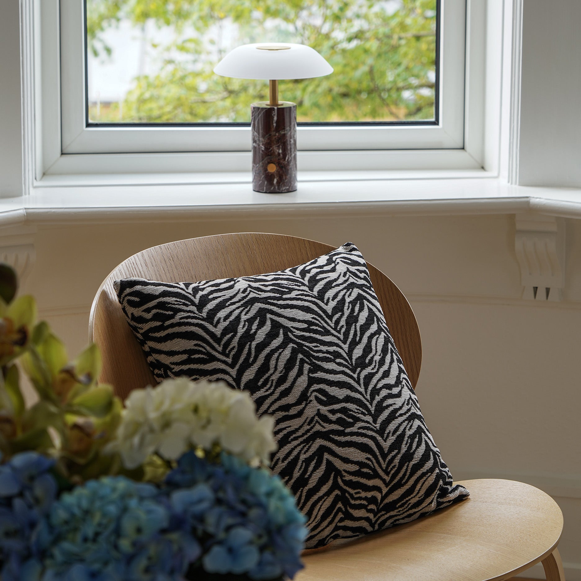 Nero Marmor LED-Lampe