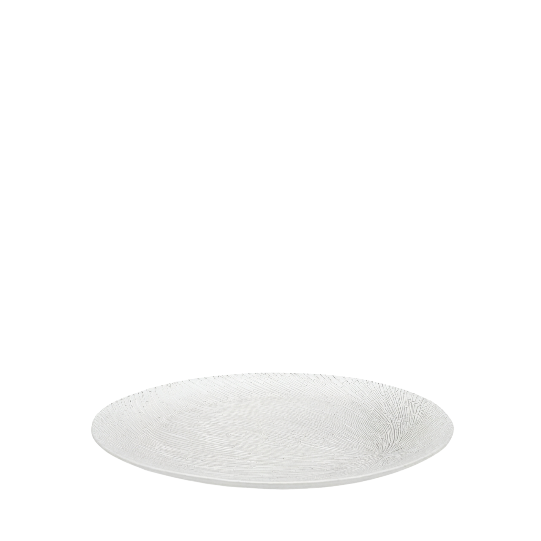 Nord Pavo tallerken i glas - 4 stk.