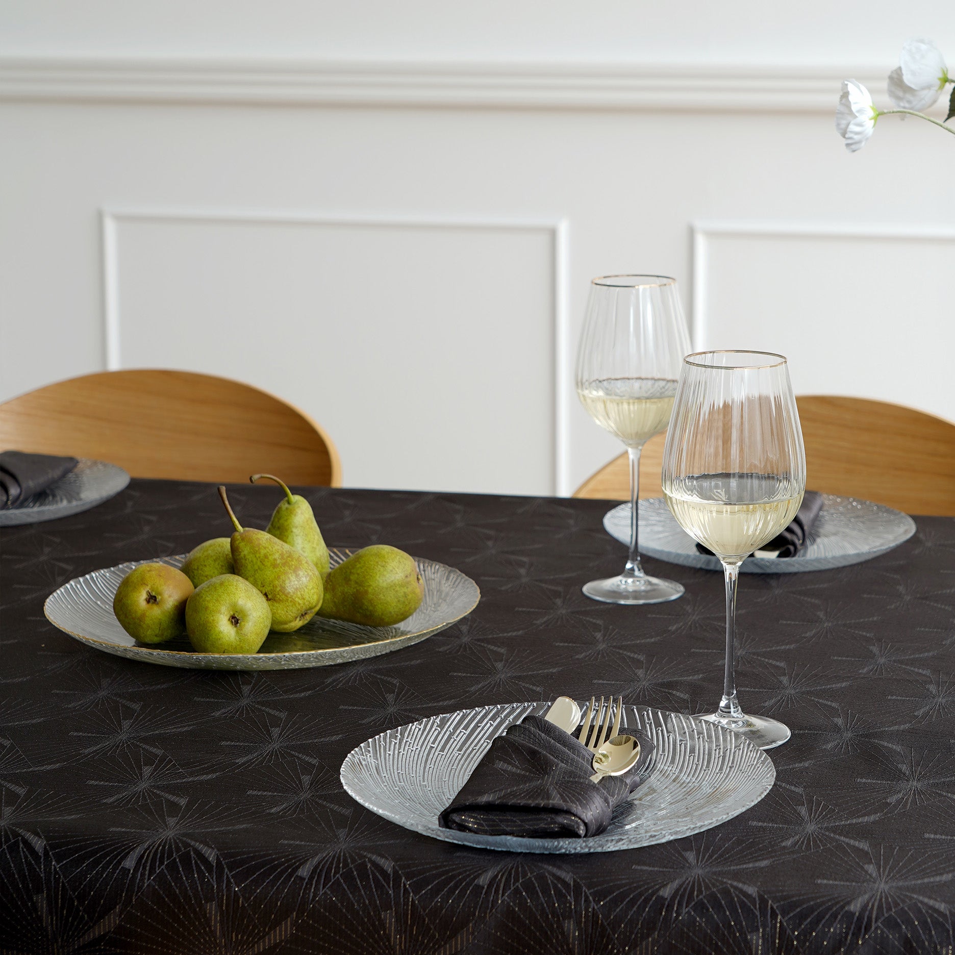 Nord Pavo Schale aus Glas