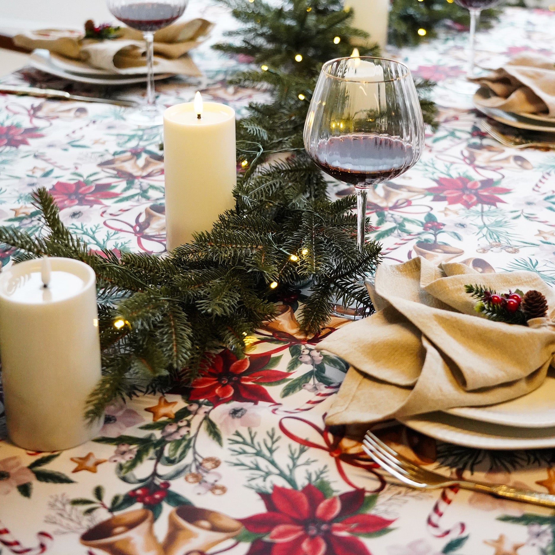 Nordic X'mas Tischdecke 140 x 350