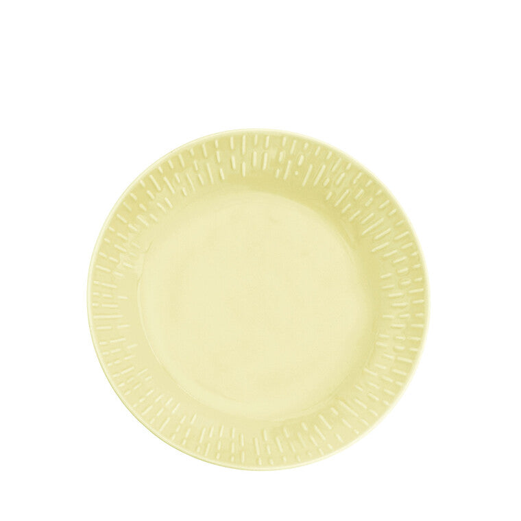 Confetti pastatallerken lemon