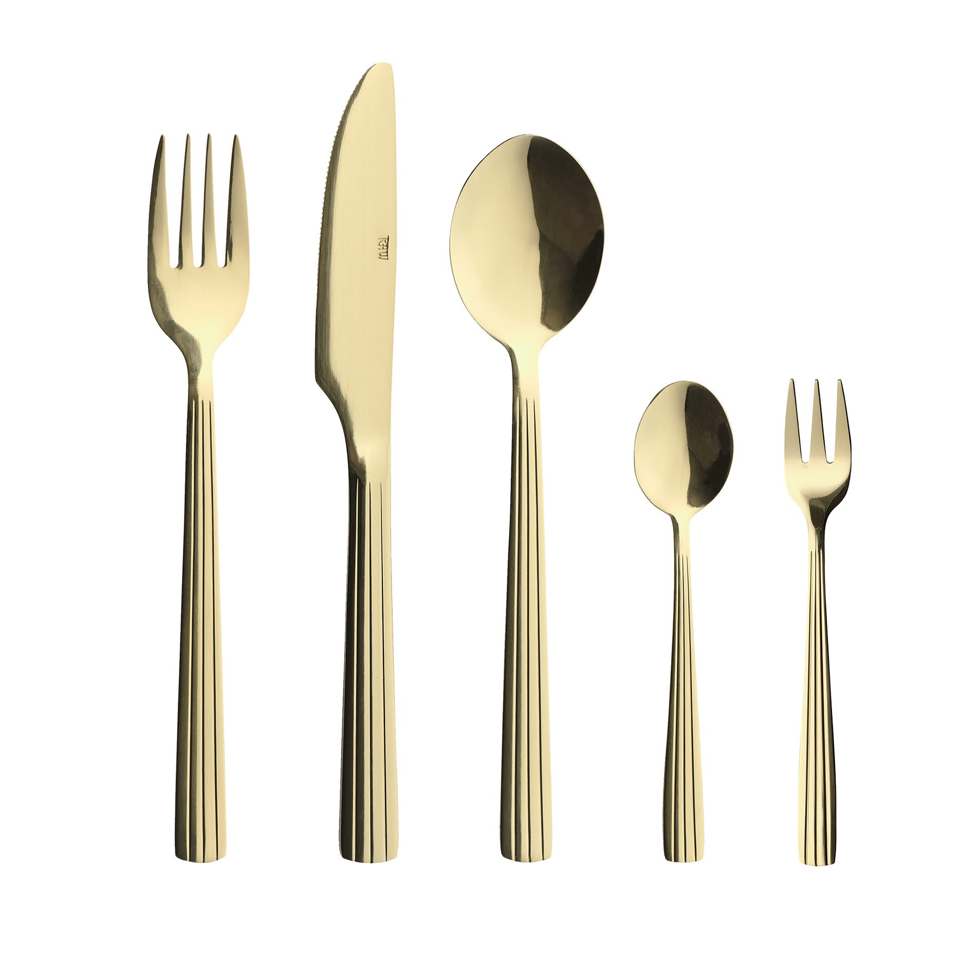 RAW Besteckset 60-teilig Champagnergold