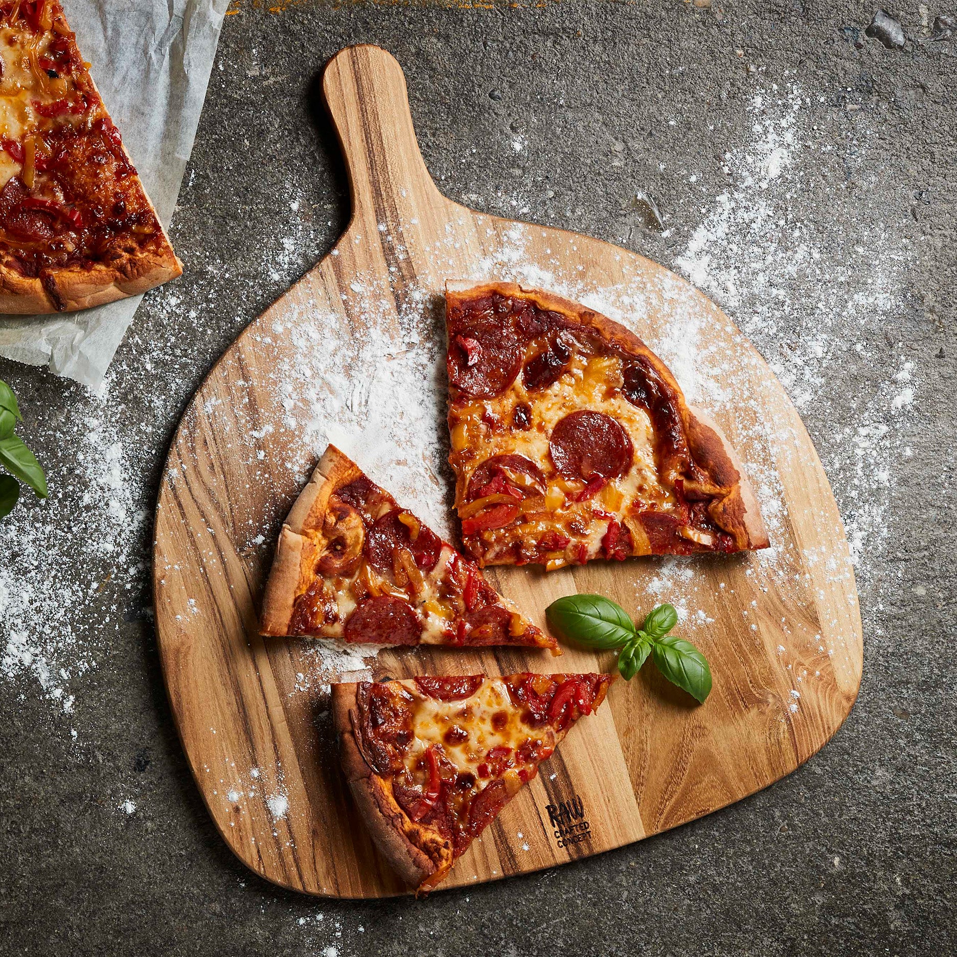 RAW Pizza-/Servierbrett