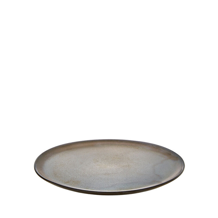 RAW Speiseteller Ø28 cm Metallicbraun