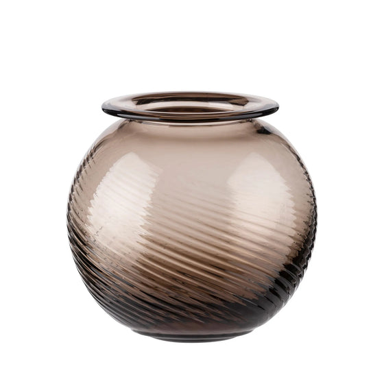 Twist Vase I Braun