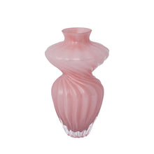  Torque Vase Rosa H 24