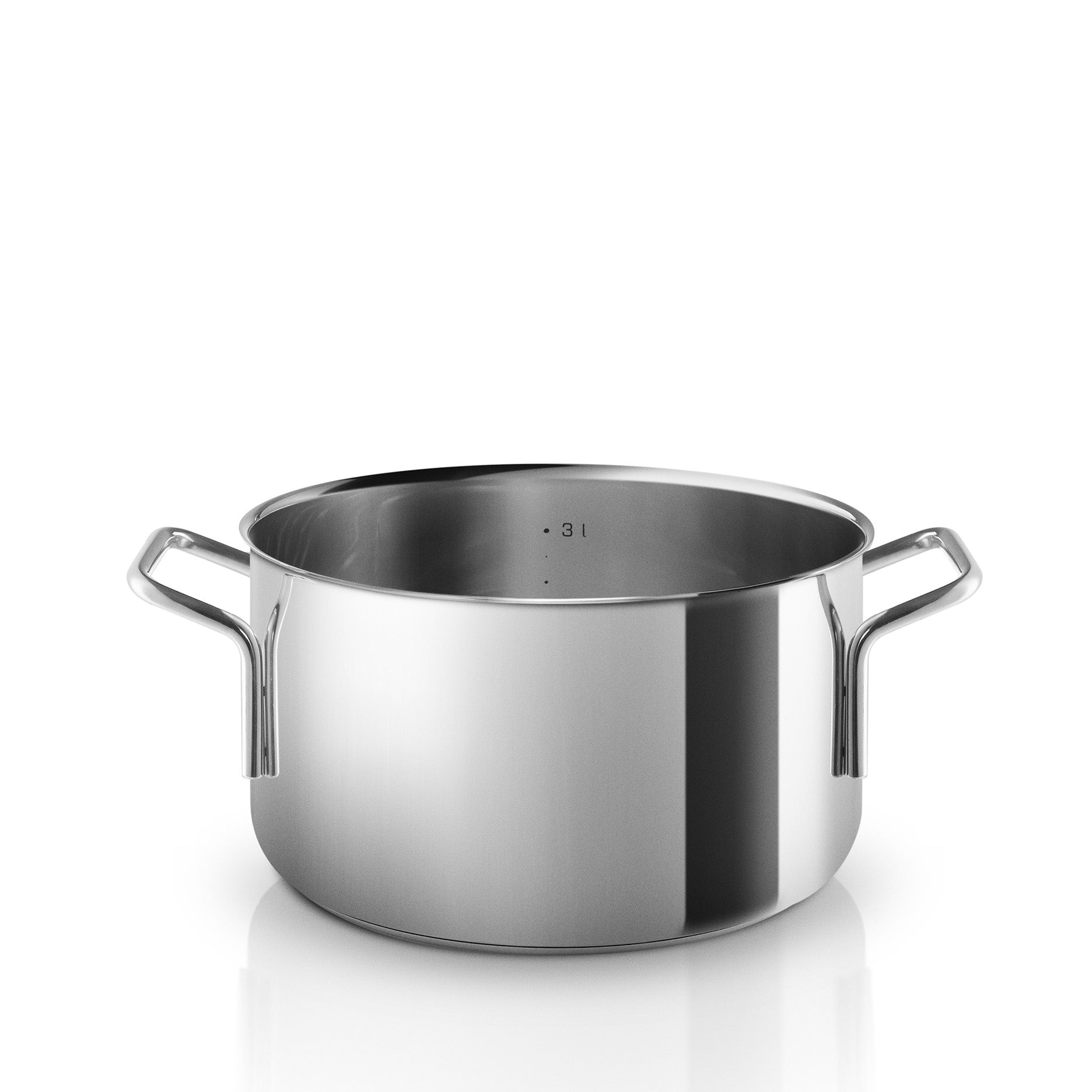 Stainless Steel grydesæt 4 dele