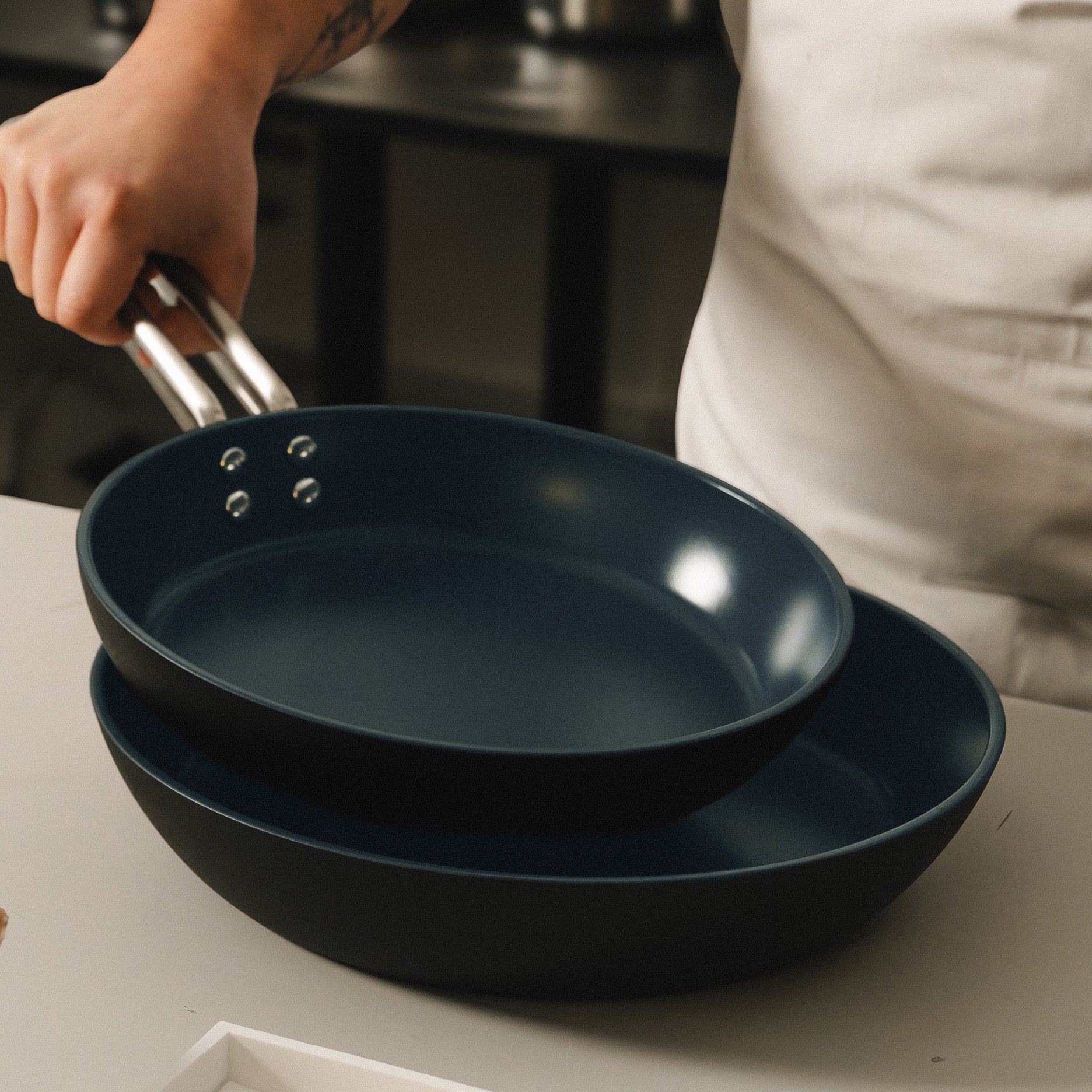Professionelle Bratpfanne Ø24 cm Titan