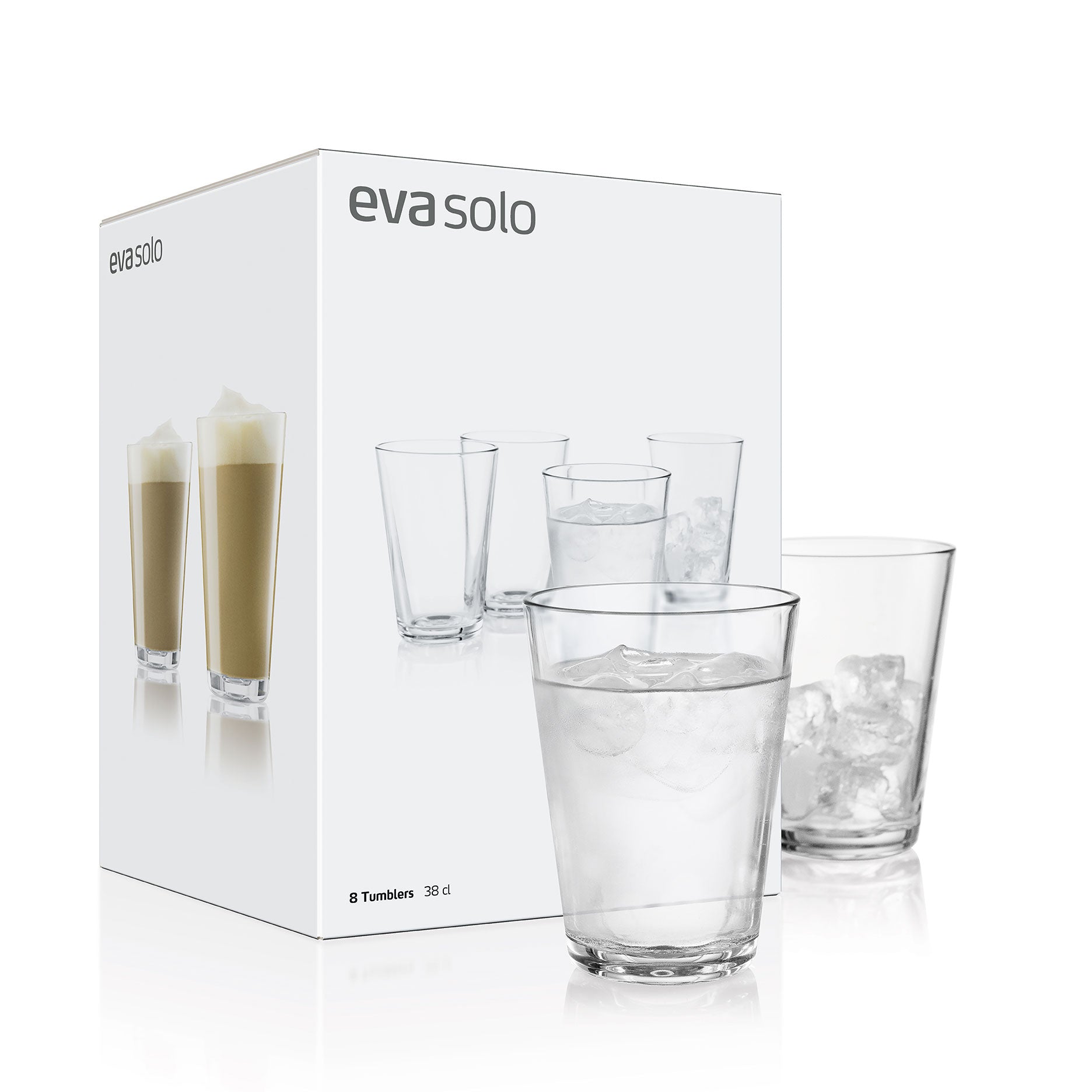 Trinkgläser 38 cl 8 Stück