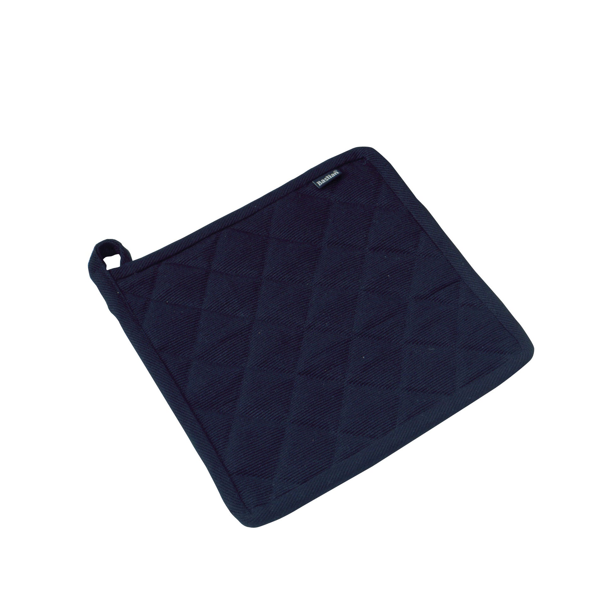 Topflappen schwarz