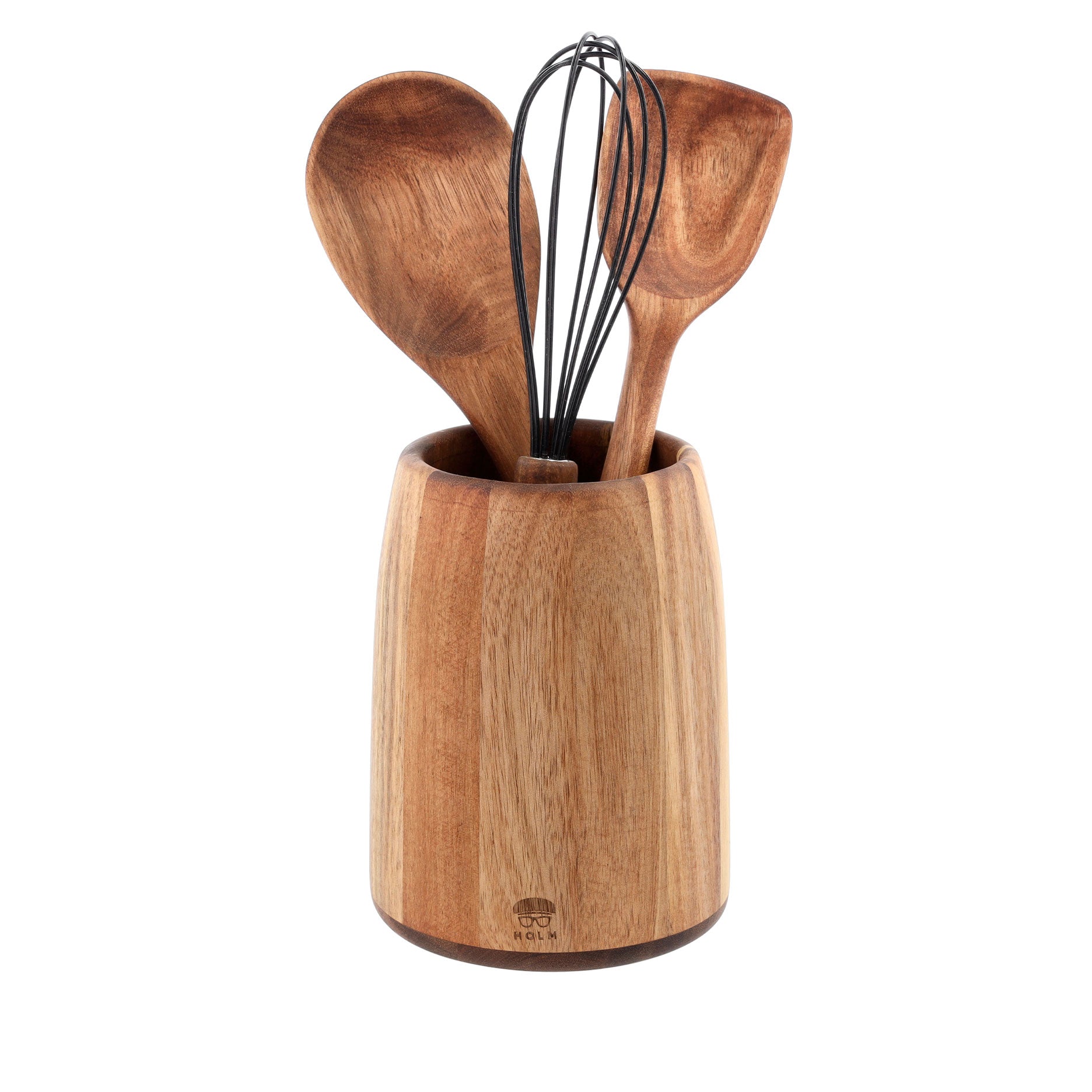 Utensilienhalter D13 x 17 cm Akazie