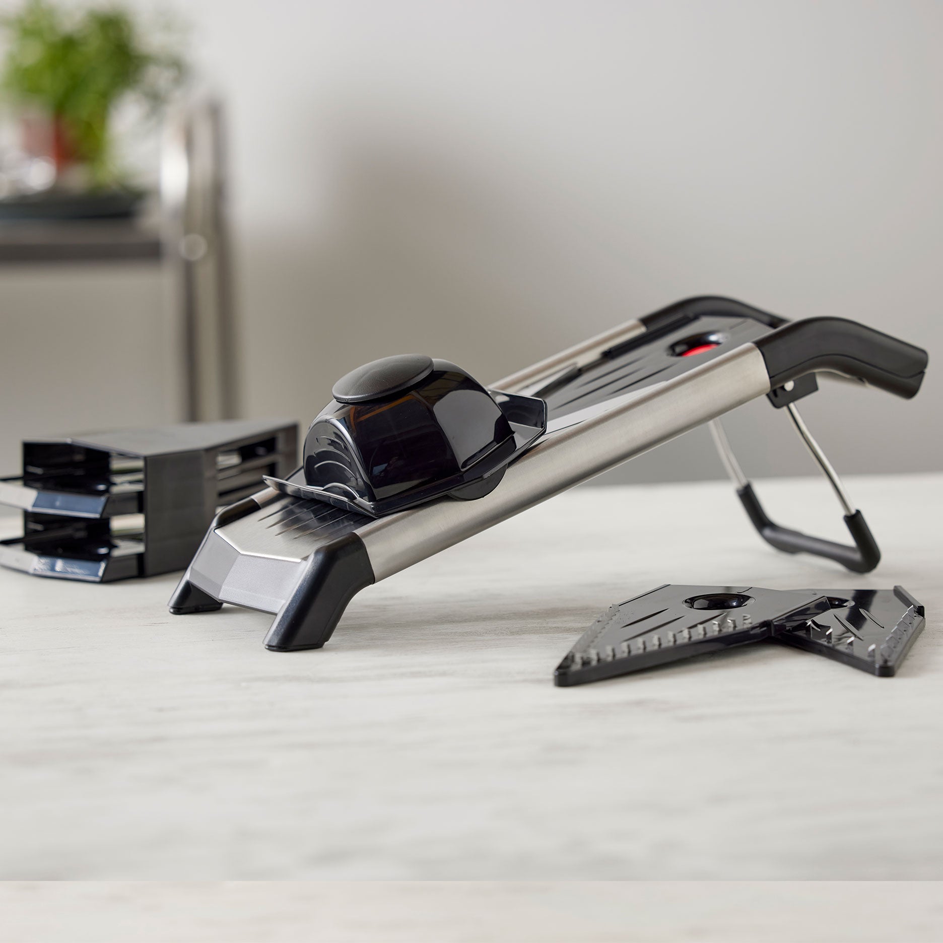 Mandoline aus Edelstahl
