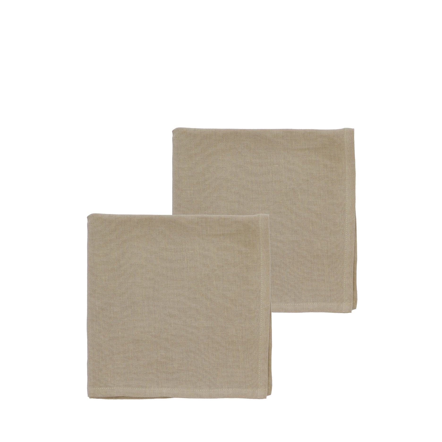 Pure Linen Servietten – 2 Stück, Natur