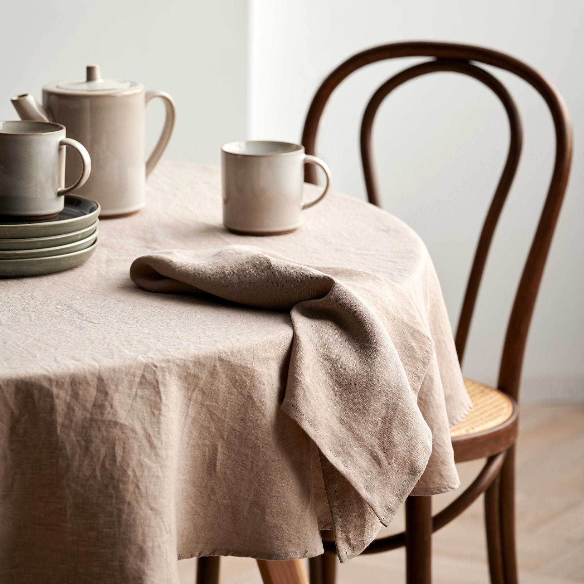 Pure Linen Servietten – 2 Stück, Natur