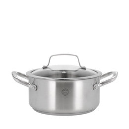 Roya Topf m/Glasdeckel 3 L