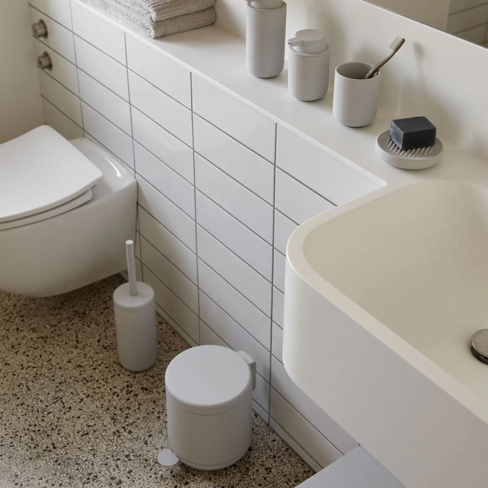 Ume Toilettenbürste Soft Grey