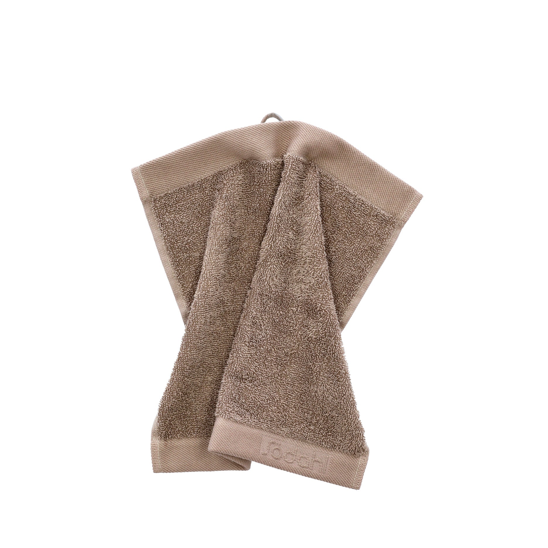 Comfort Waschlappen 30x30 cm taupe