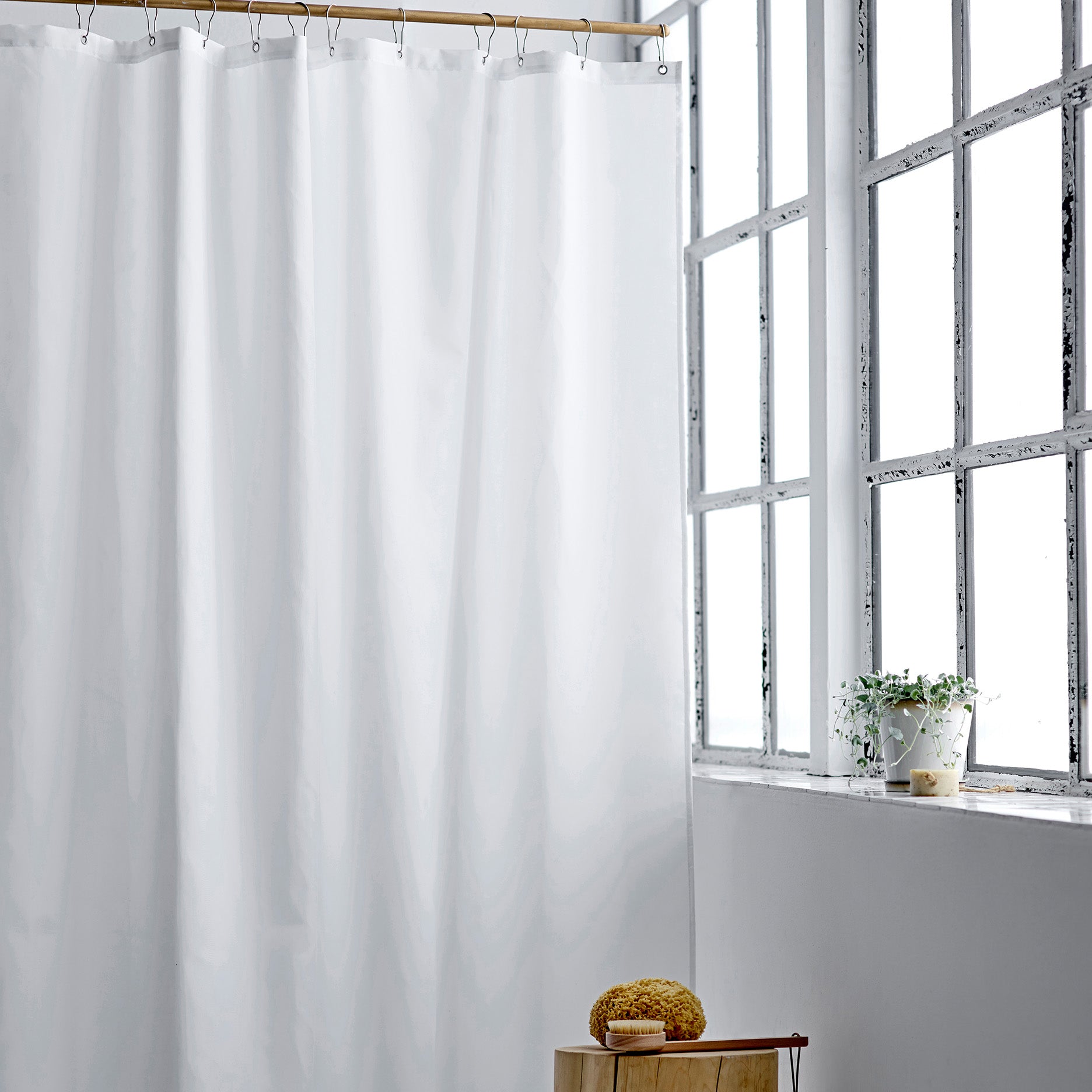 Comfort Duschvorhang 180x220 cm weiß