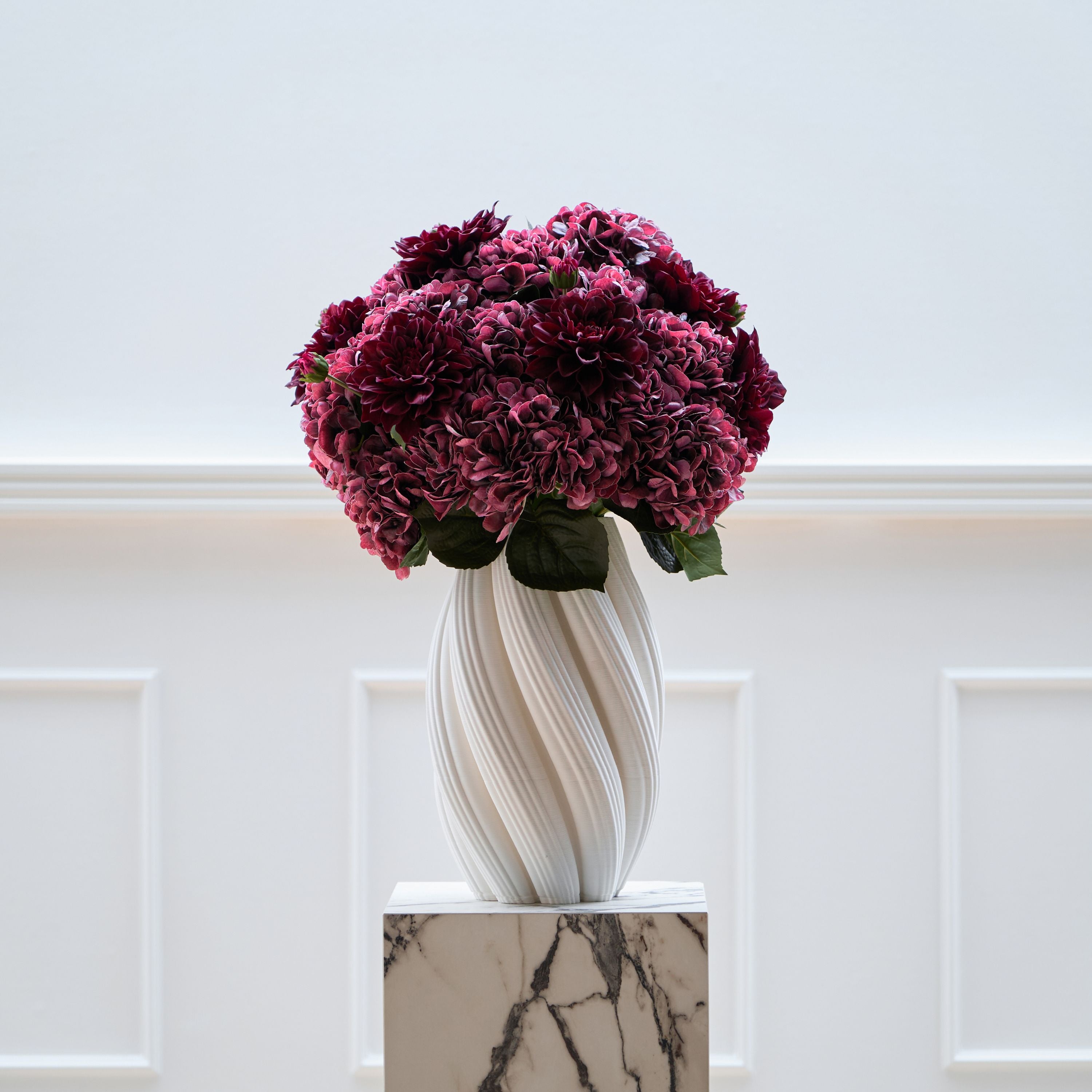 3D Wave Keramikvase