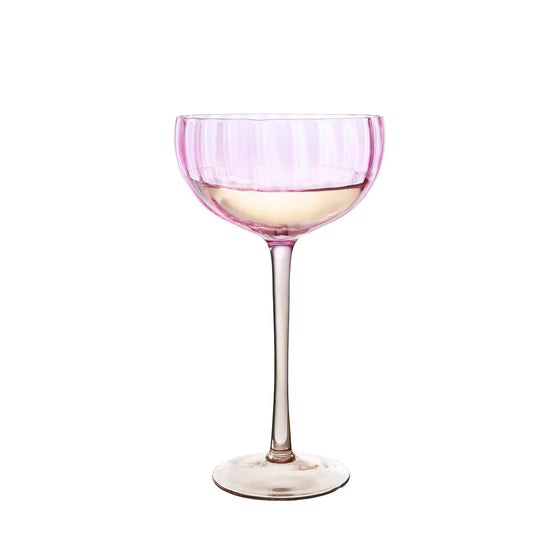 Candy Champagnerglas Rose/Braun