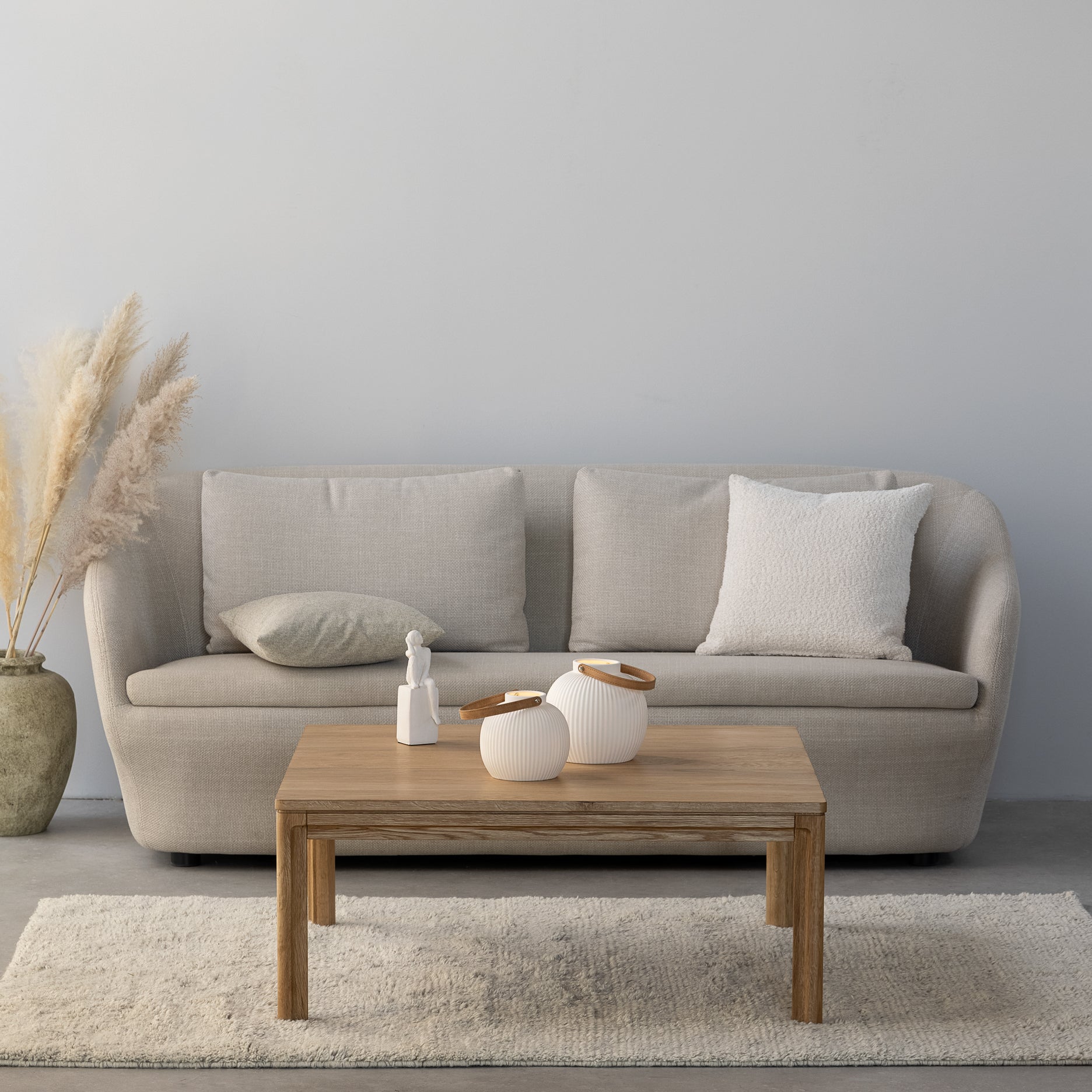 New Carver Sofatisch 90x90 cm – Furnier
