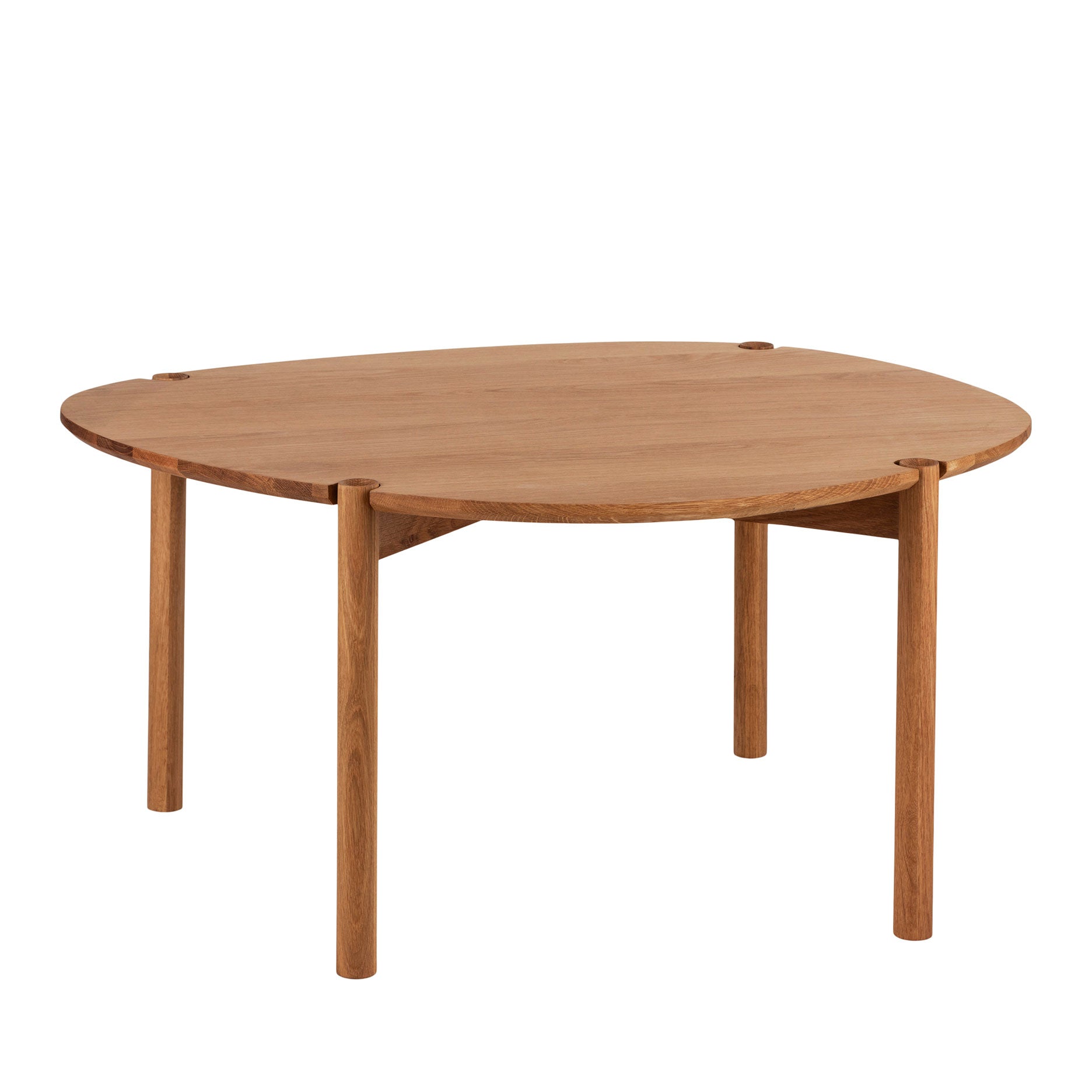 Colo Cross Couchtisch FSC-zertifizierte Eiche H43 cm