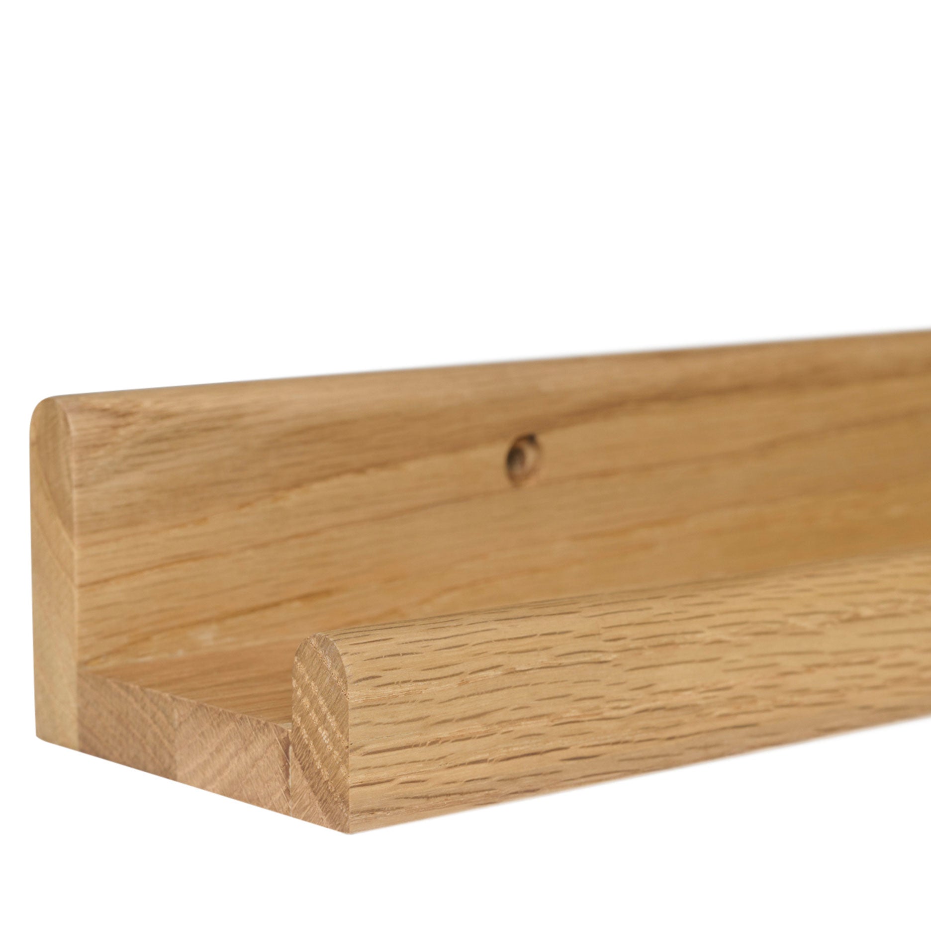Wood II gallerihylde i egetræ, L60 cm