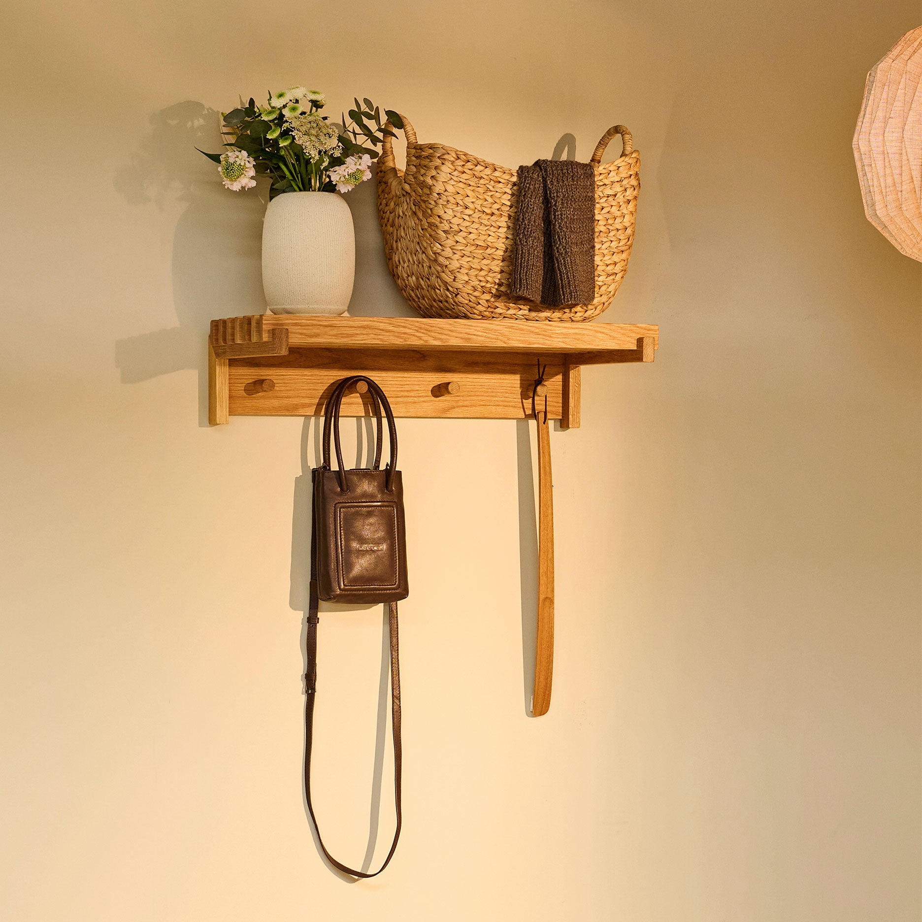 Samsø Vintage multi hylde i egetræ L65 cm
