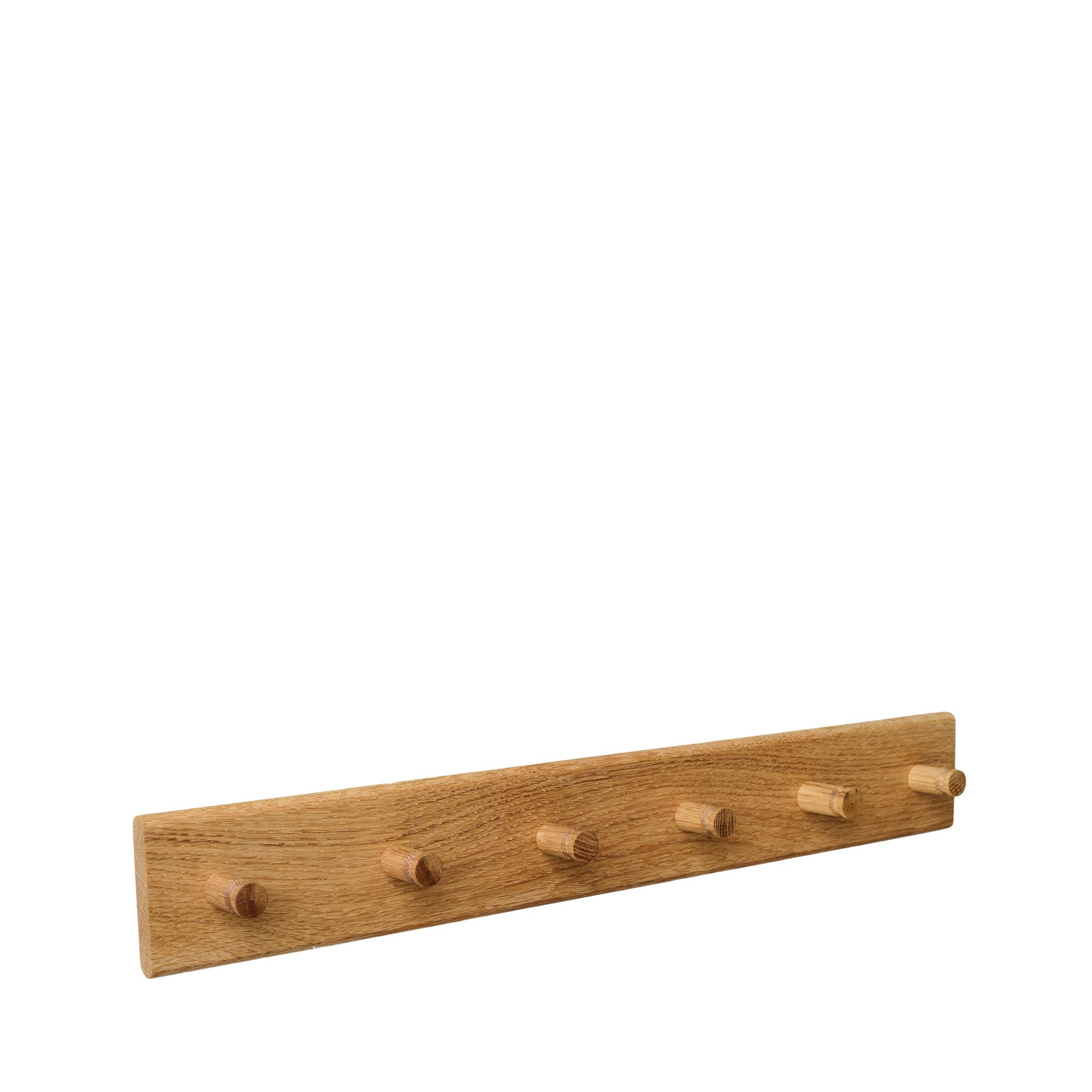 Wood II knagrække i egetræ, L60 cm
