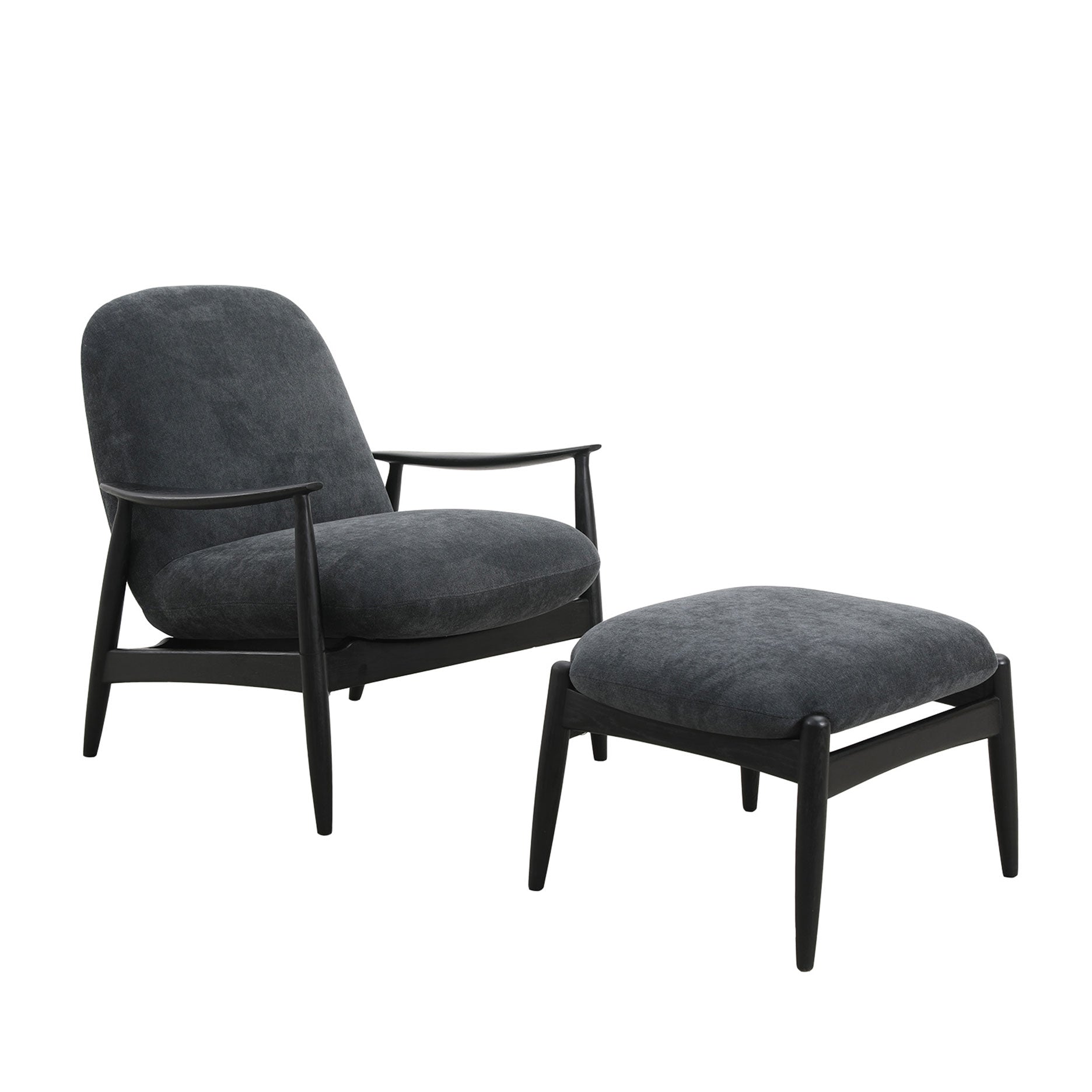 Korobi Loungesessel Schwarz