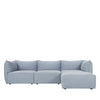 Adelaide II Modulsofa Hellblau