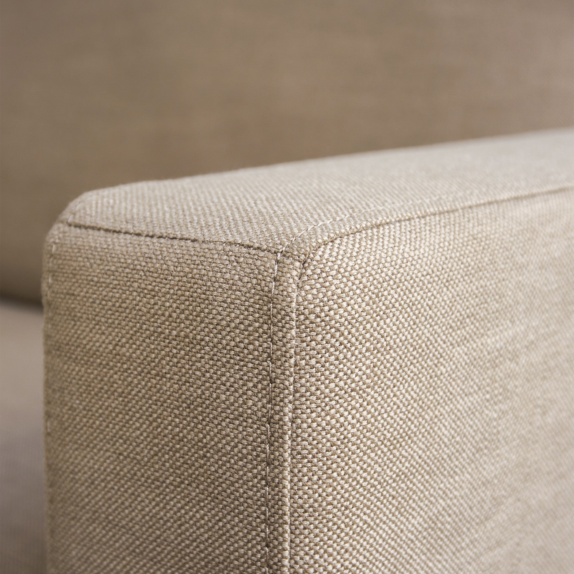 Stapleton II 3 pers. sofa m. metalben