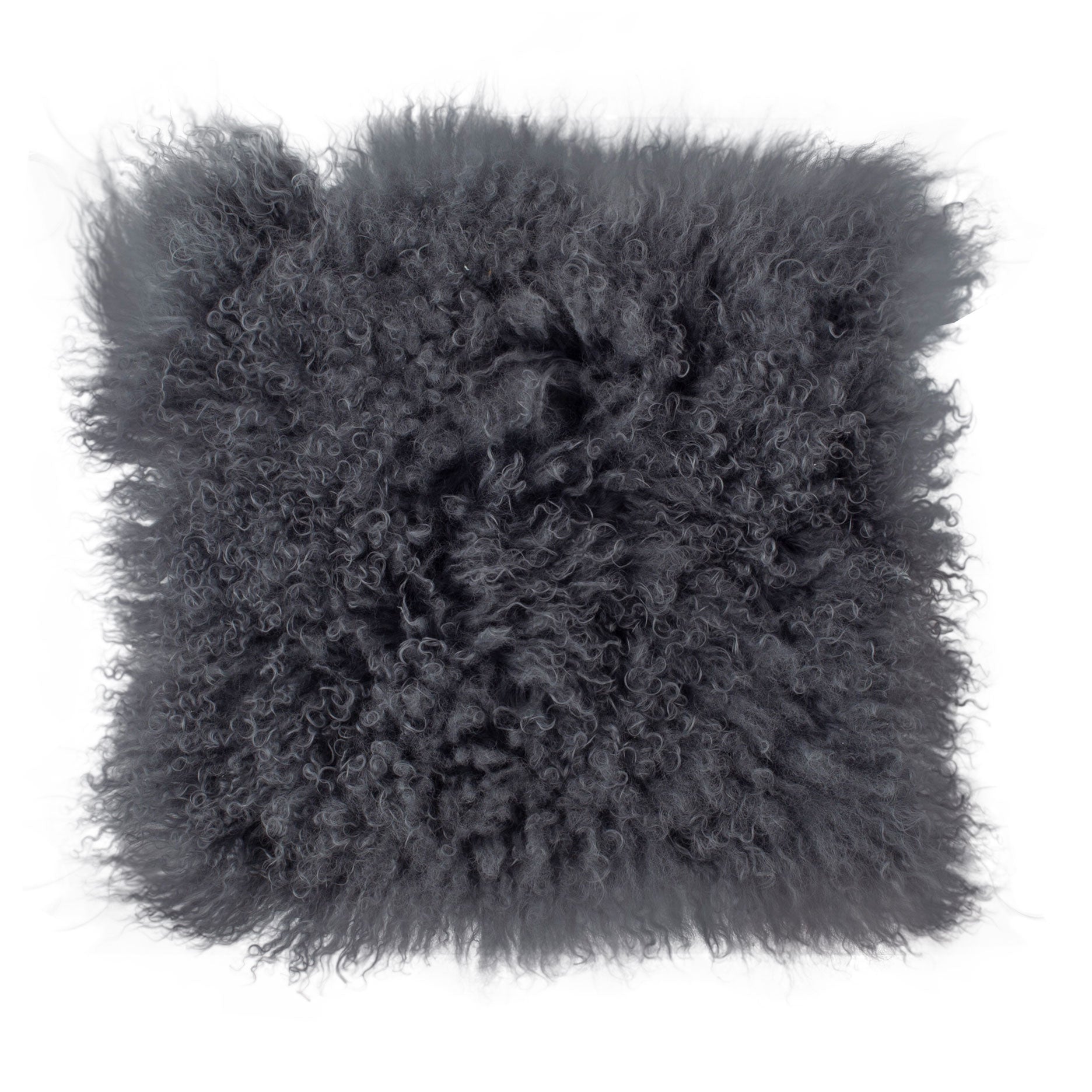 Lammfell Sitzkissen 40 x 40 cm