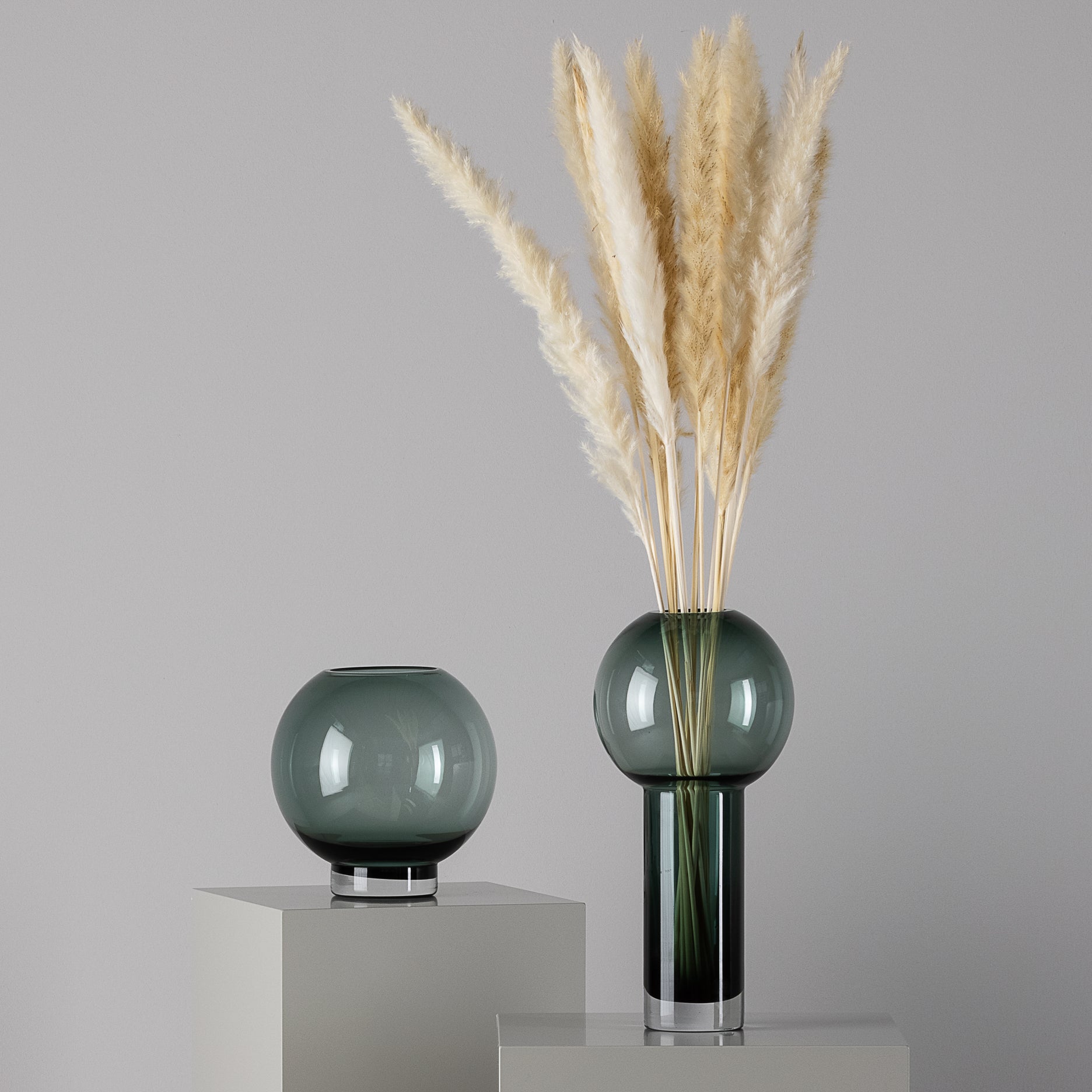 Cai Vase Blau